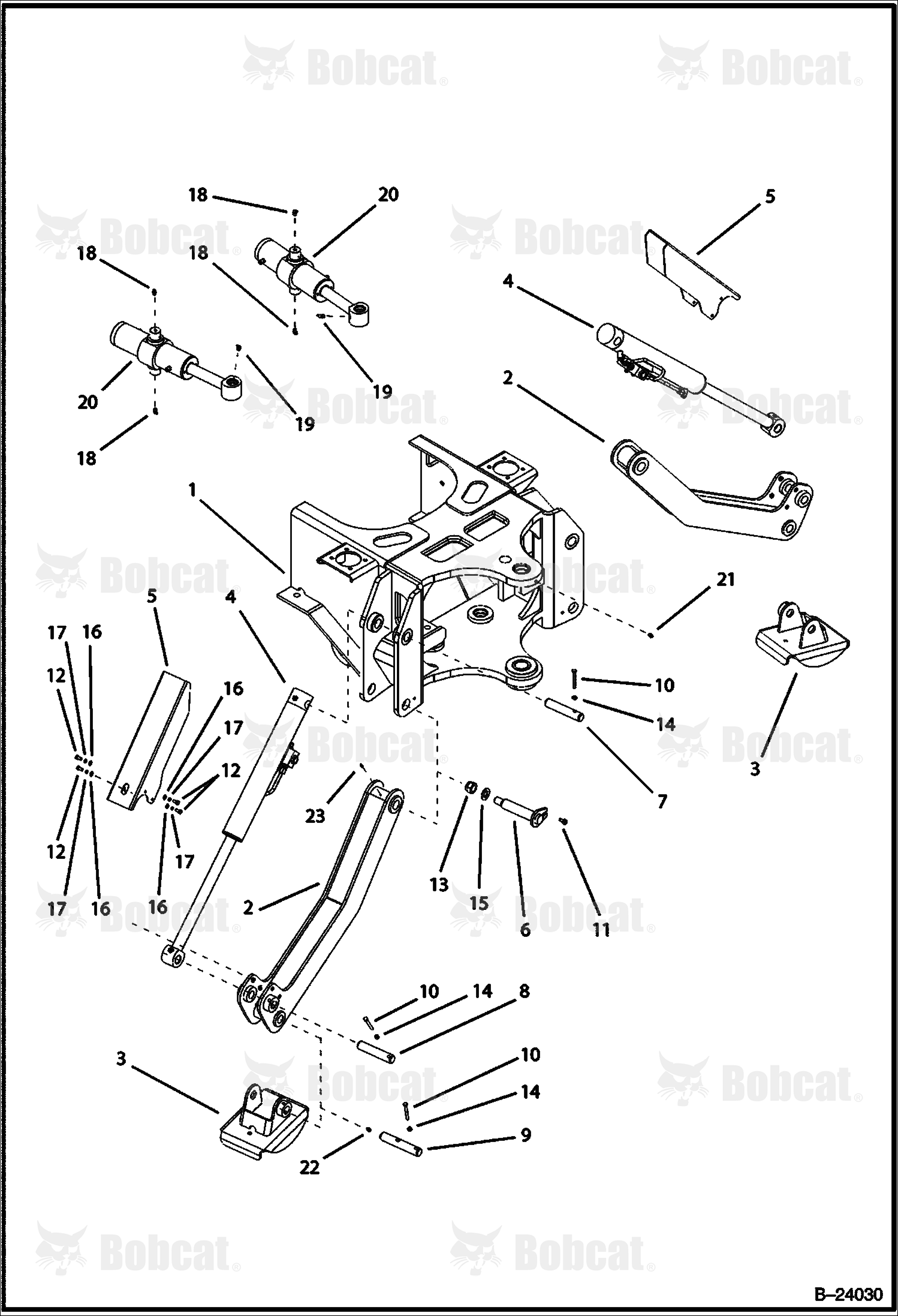 Stabilizers (Center Mount Backhoe)