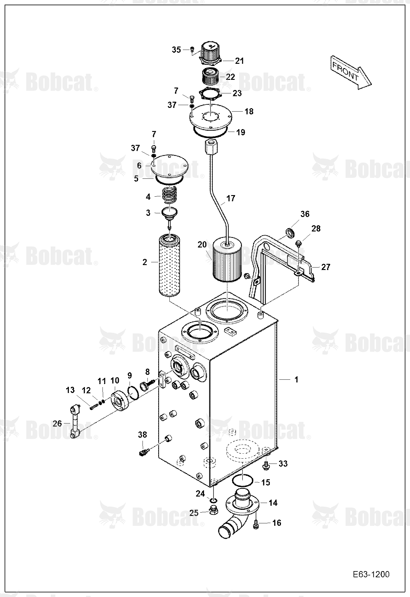 Hydraulic Circuitry (Oil Tank)