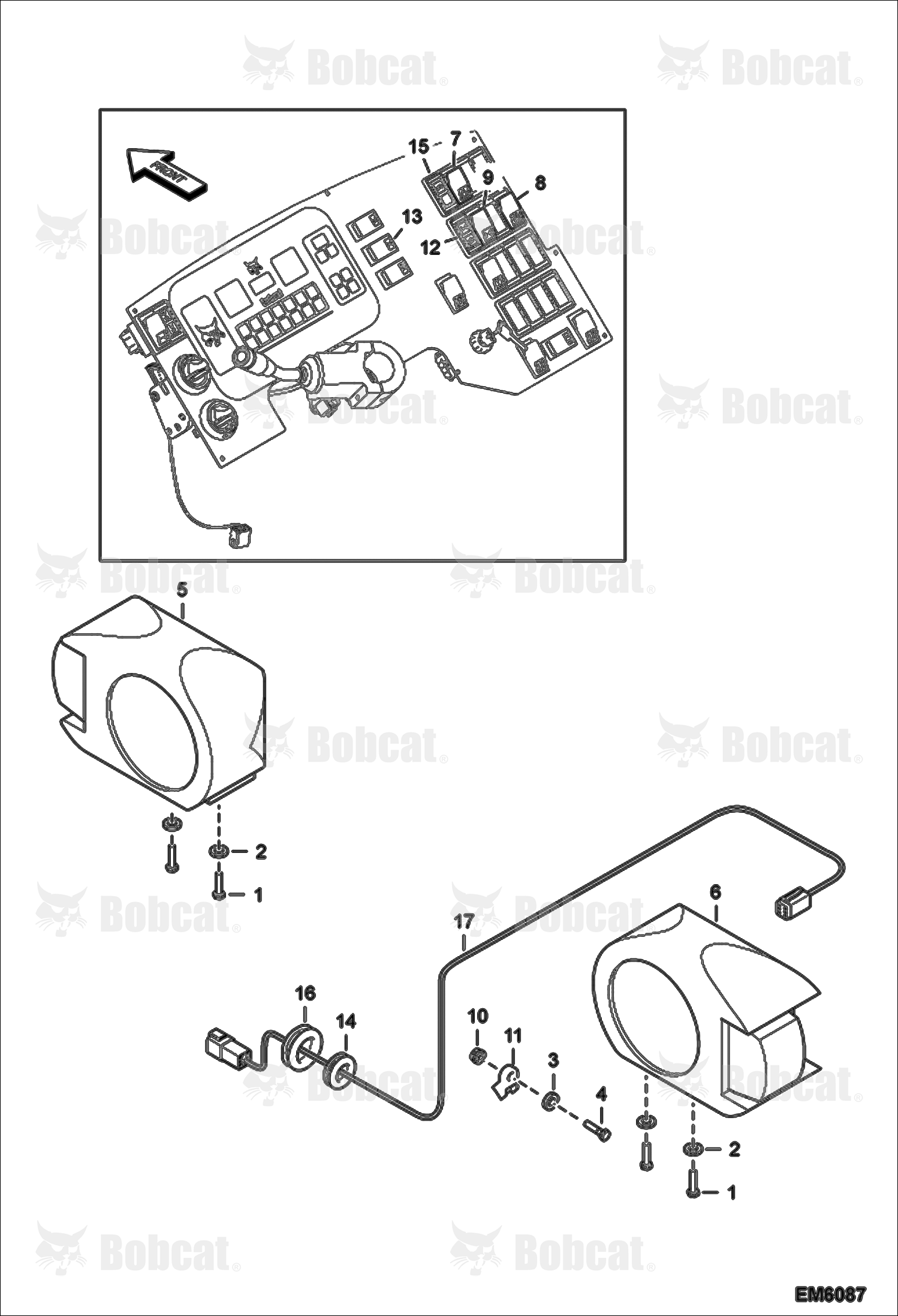 Road Light & Horn  AC1D11001 - AC1D12999