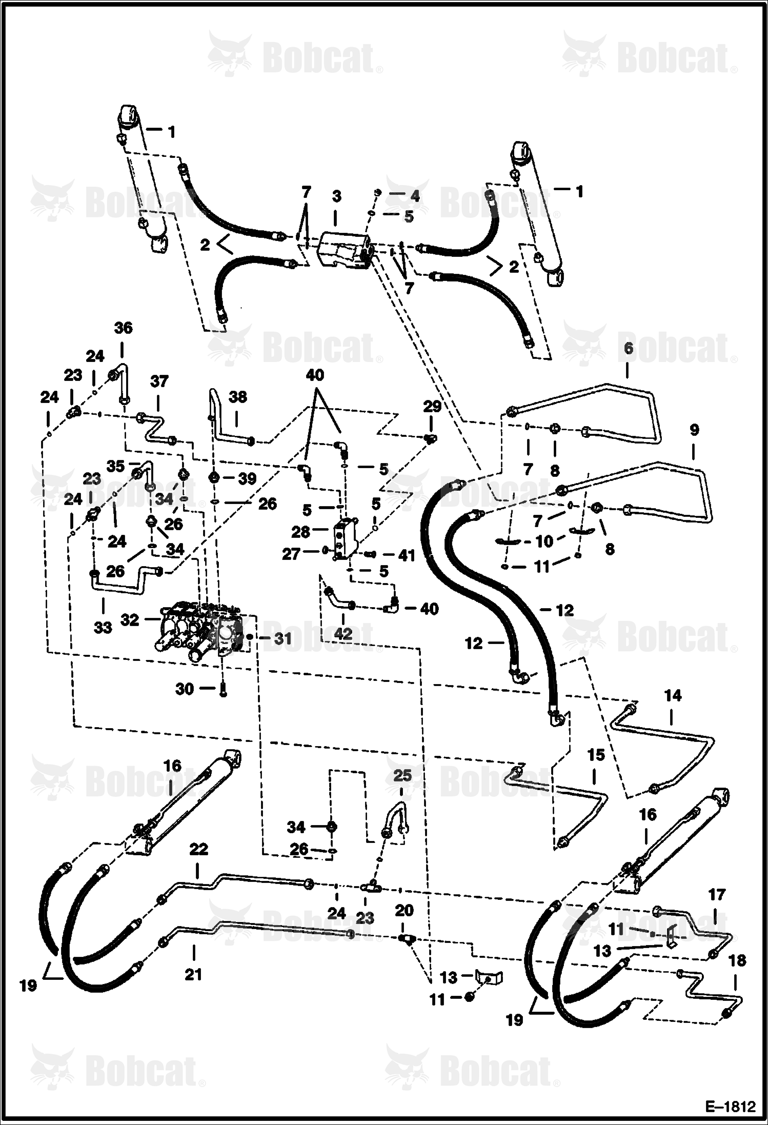 Hydraulic Circuitry  503312001 & Above