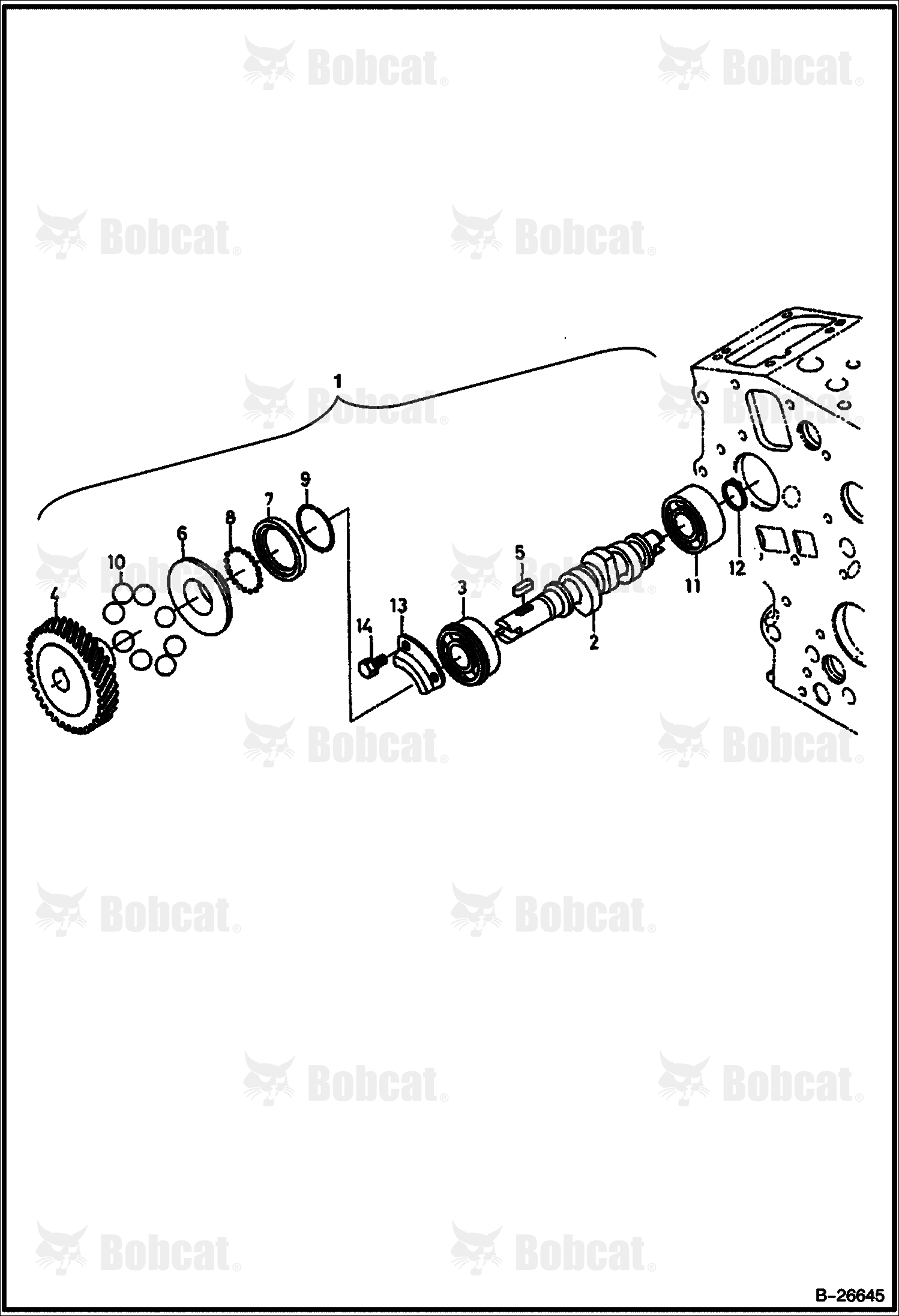 Fuel Camshaft (Kubota D722)