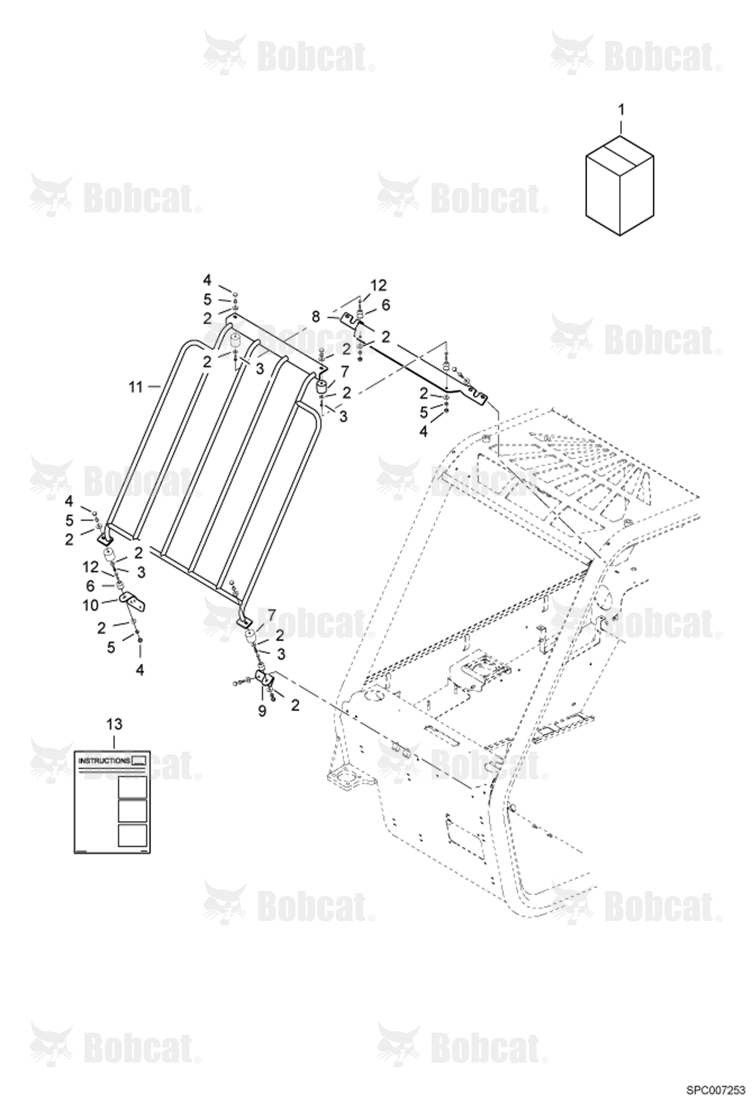 Windshield Protection Grill Kit