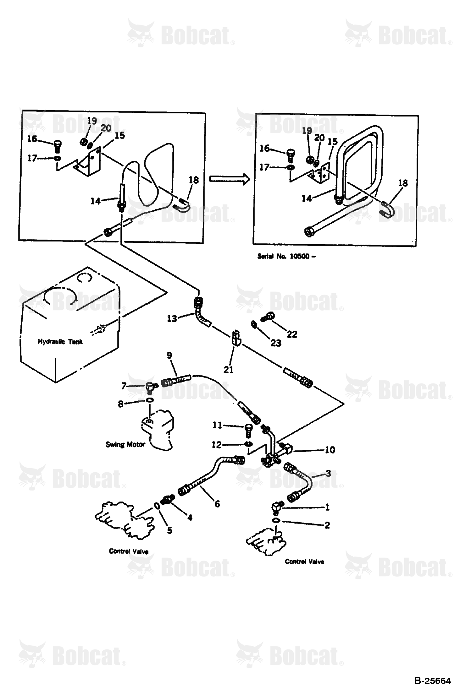 Hydraulic Piping (RETURN)
