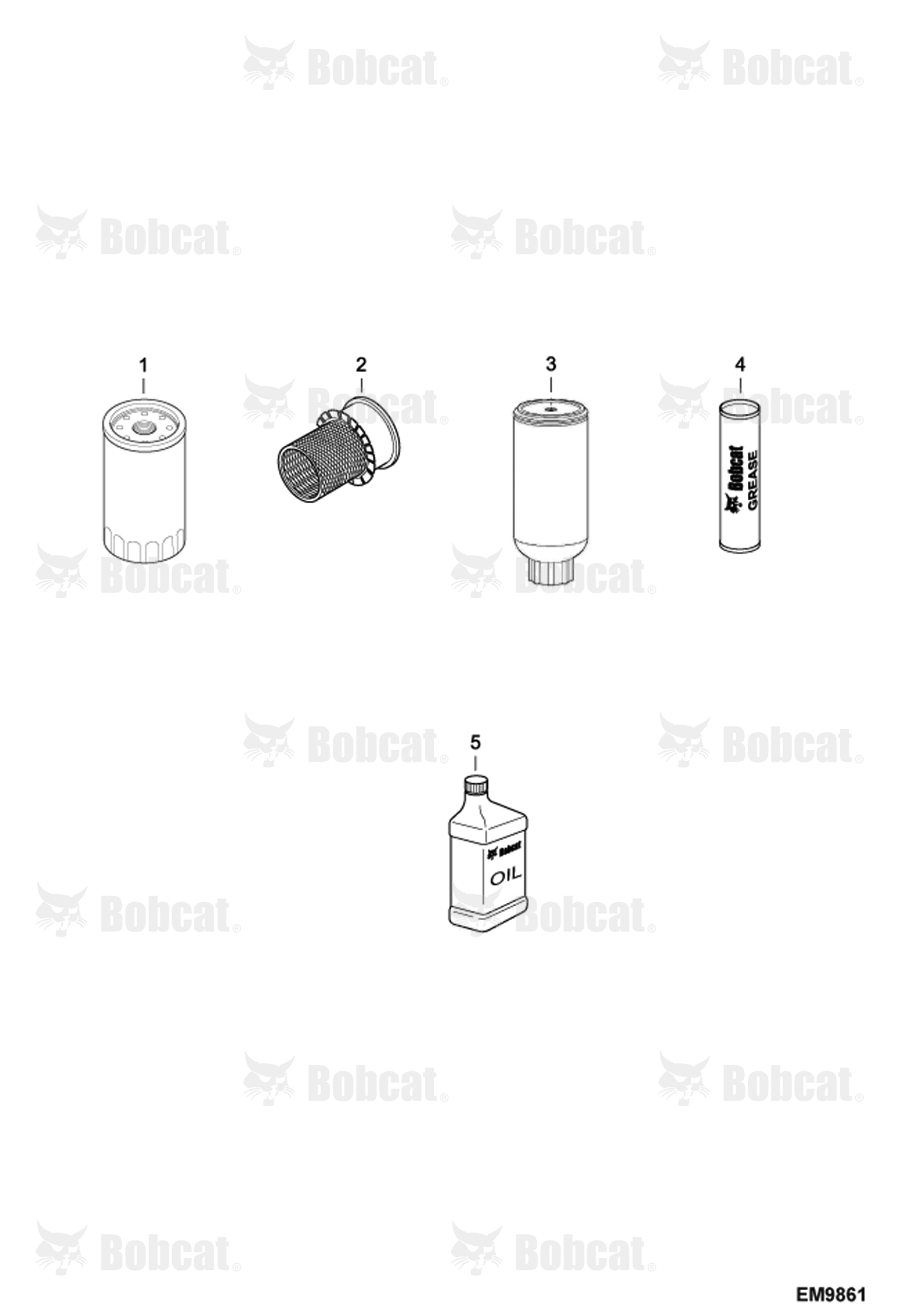 Scheduled Maintenance Items (First 50 Hours)
