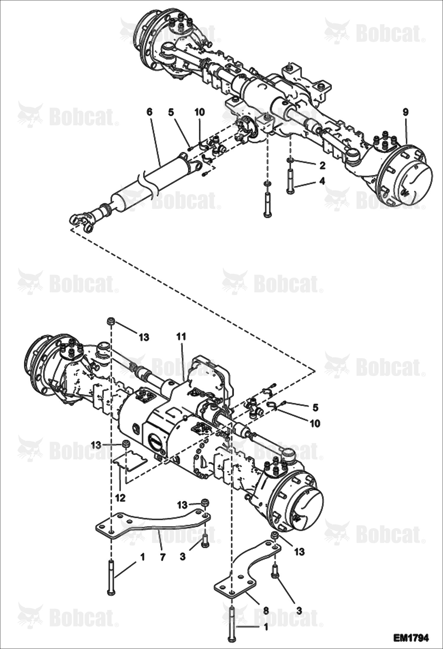 Axle Installation