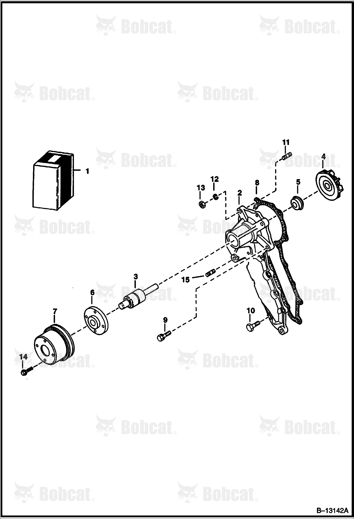 Water Pump (Kubota - V2003T)