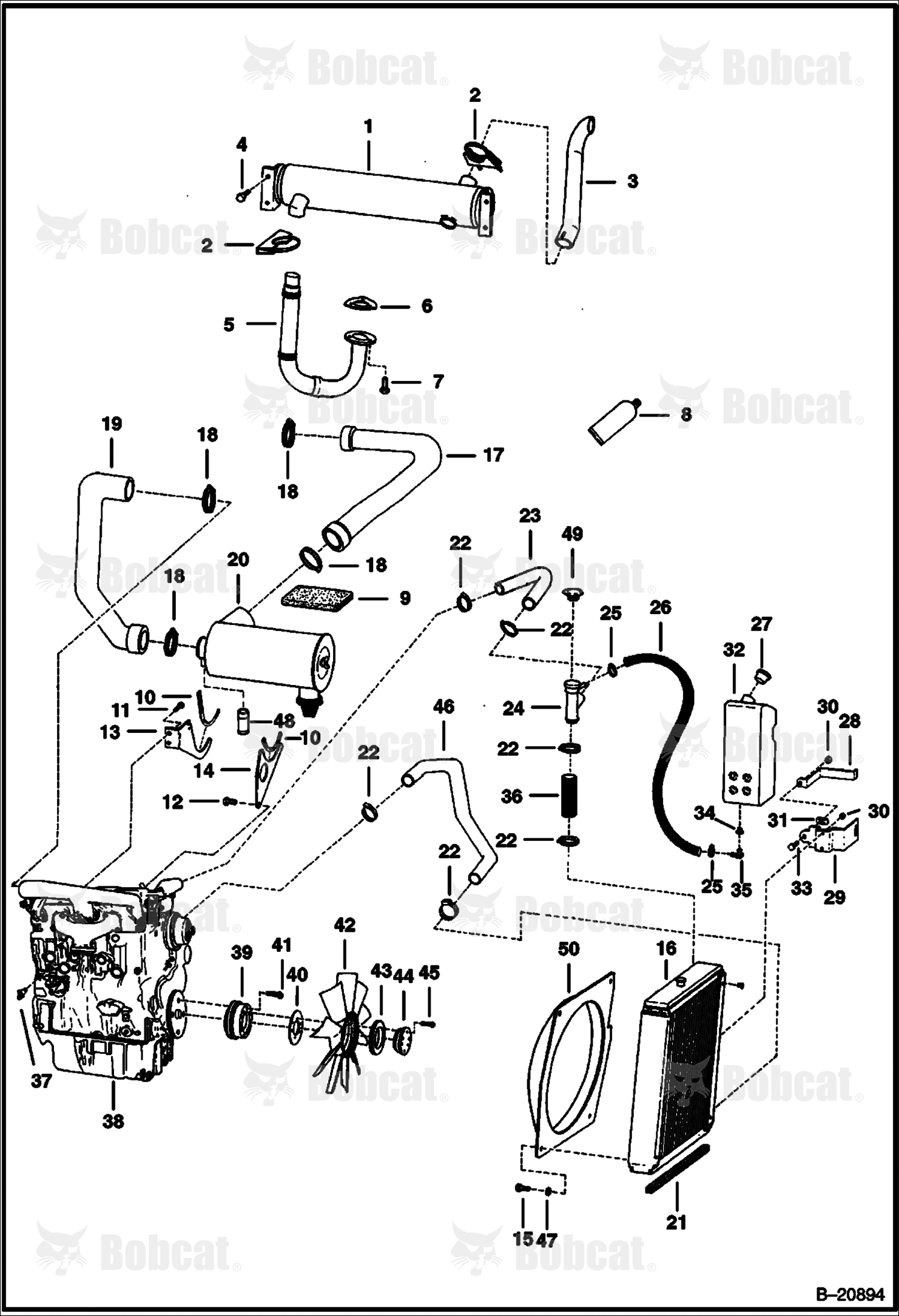 Engine & Attaching Parts