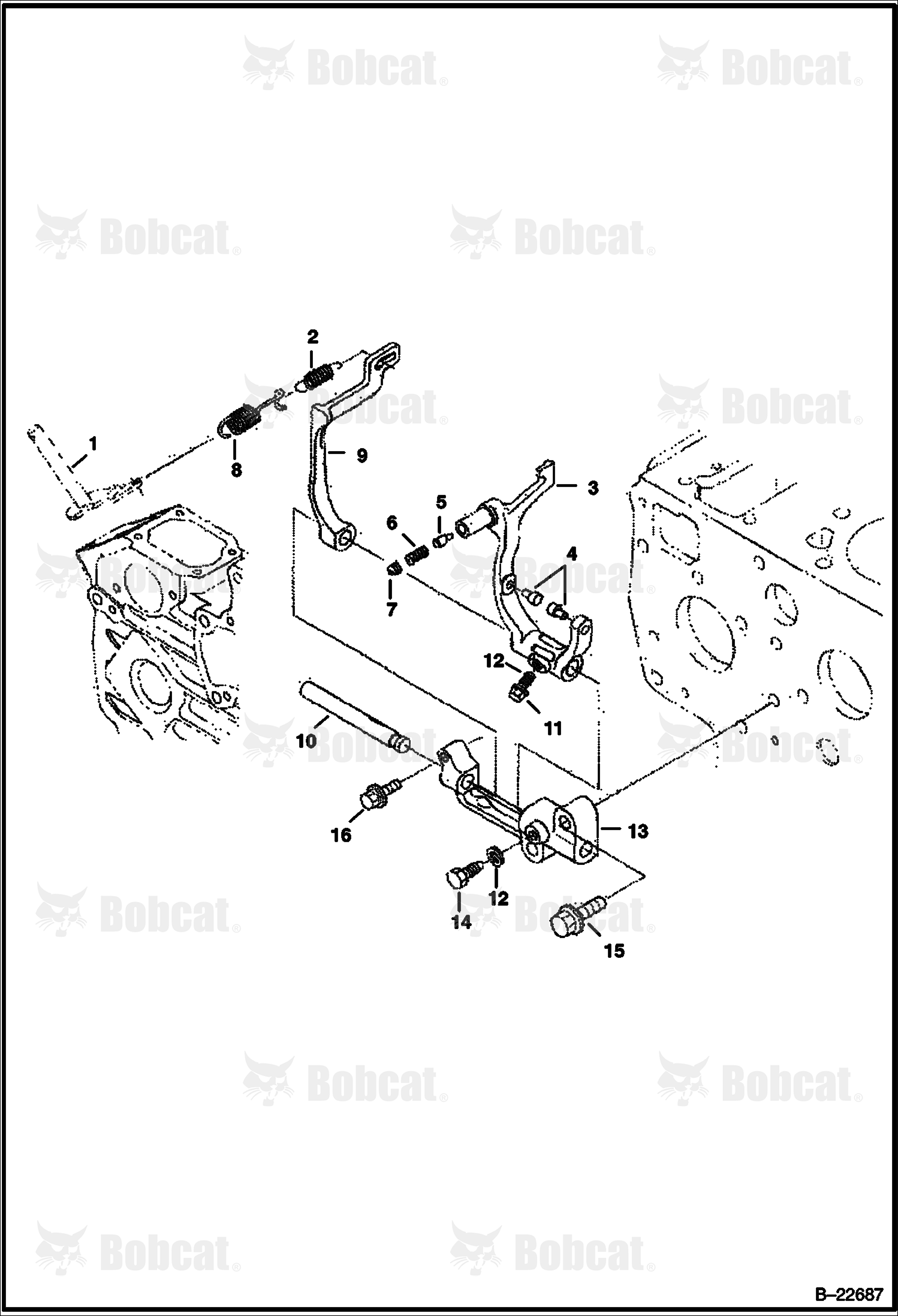 Governor (Kubota - V2003-M-DI-T)