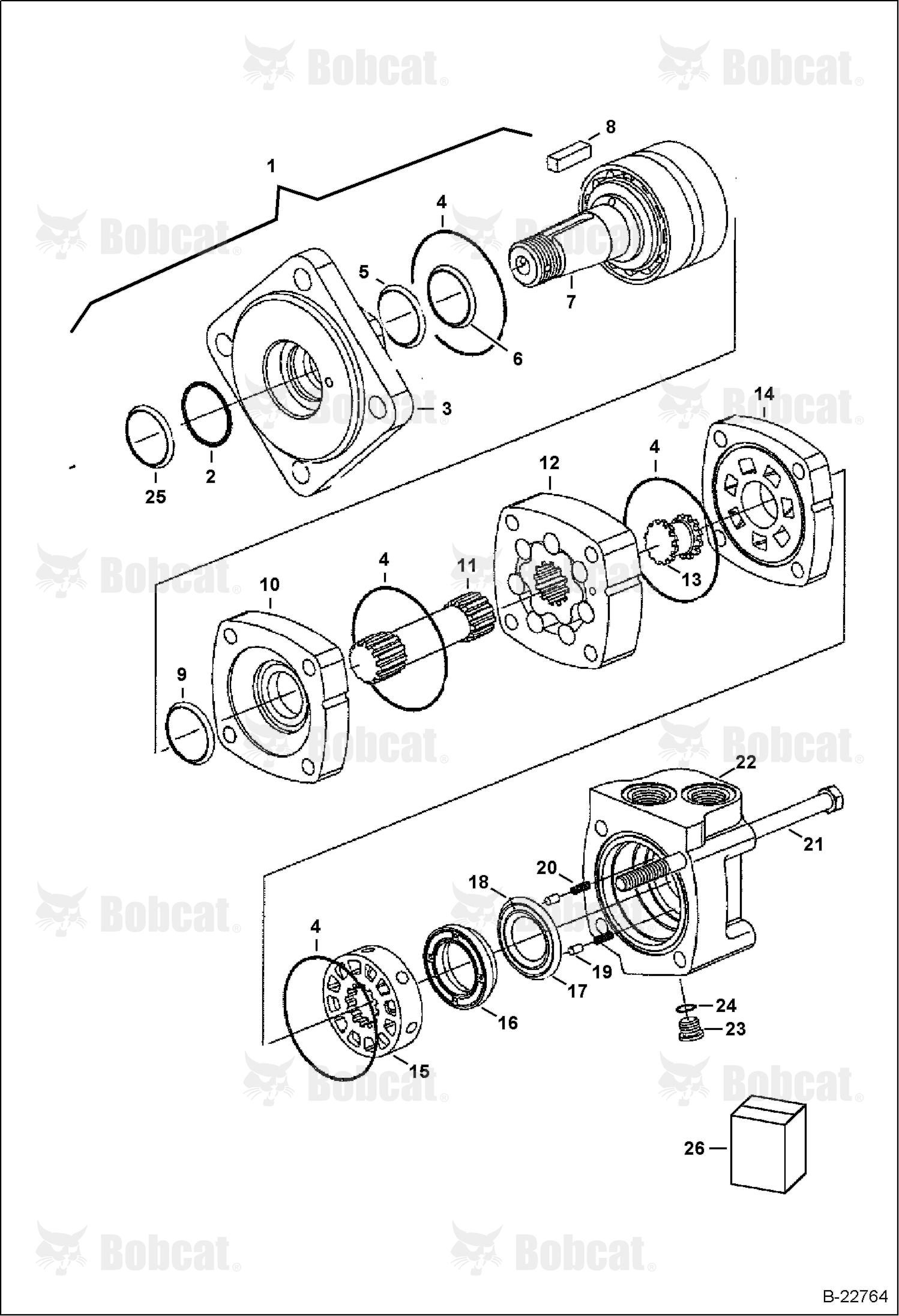 Drive Motor  538711001 - 538711526