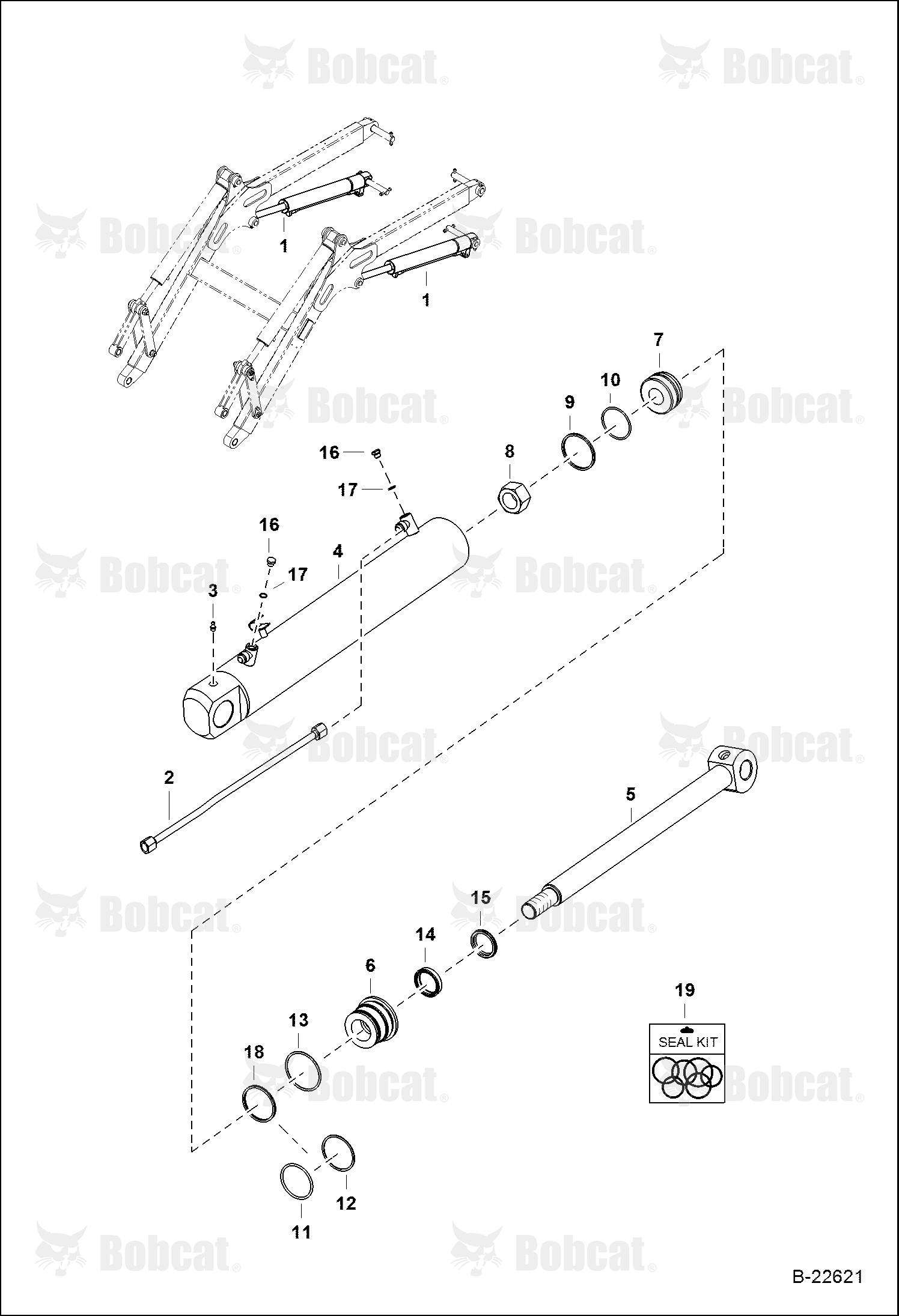 Lift Cylinder (Loading Arm)
