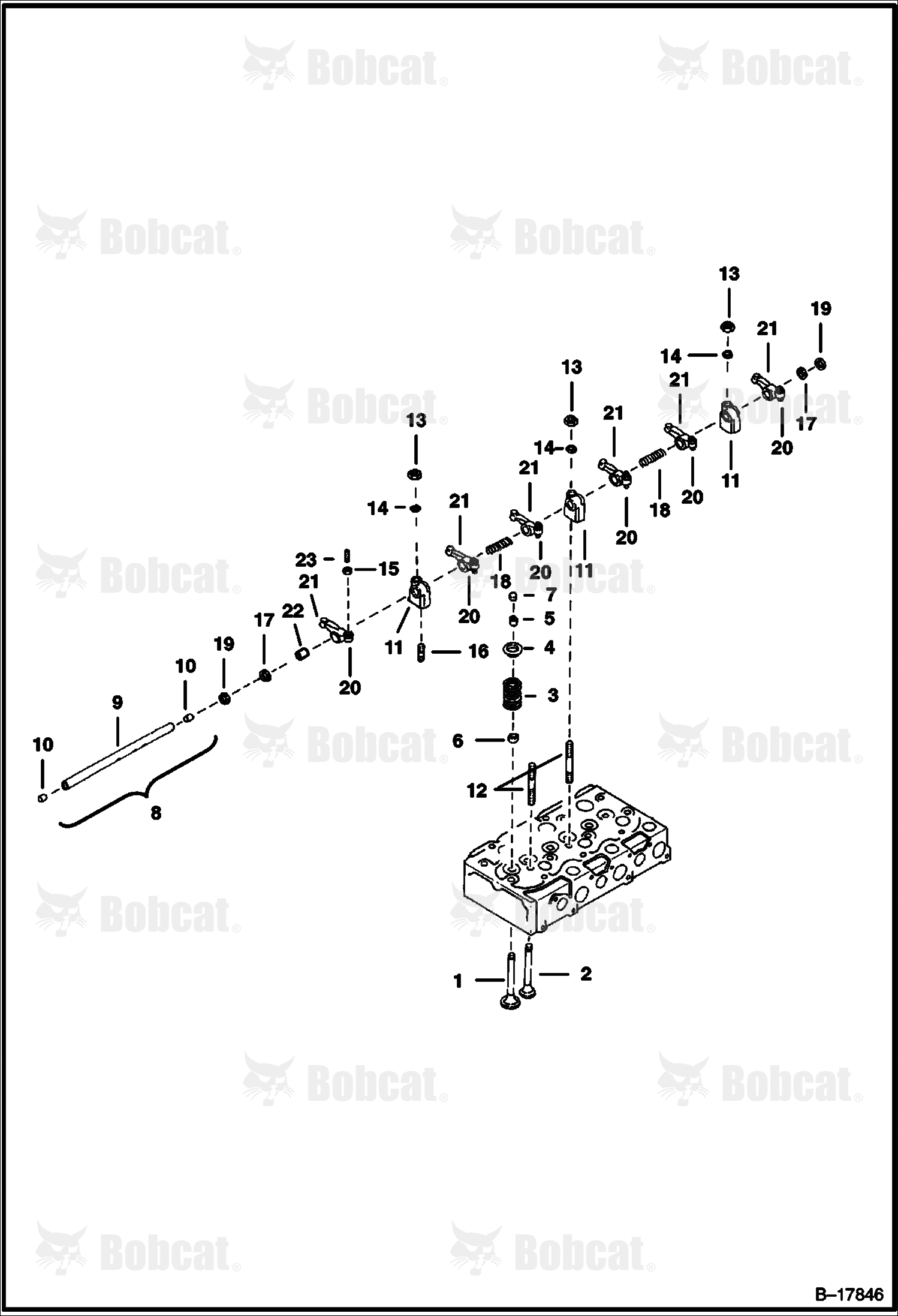 Rock Arm & Valves