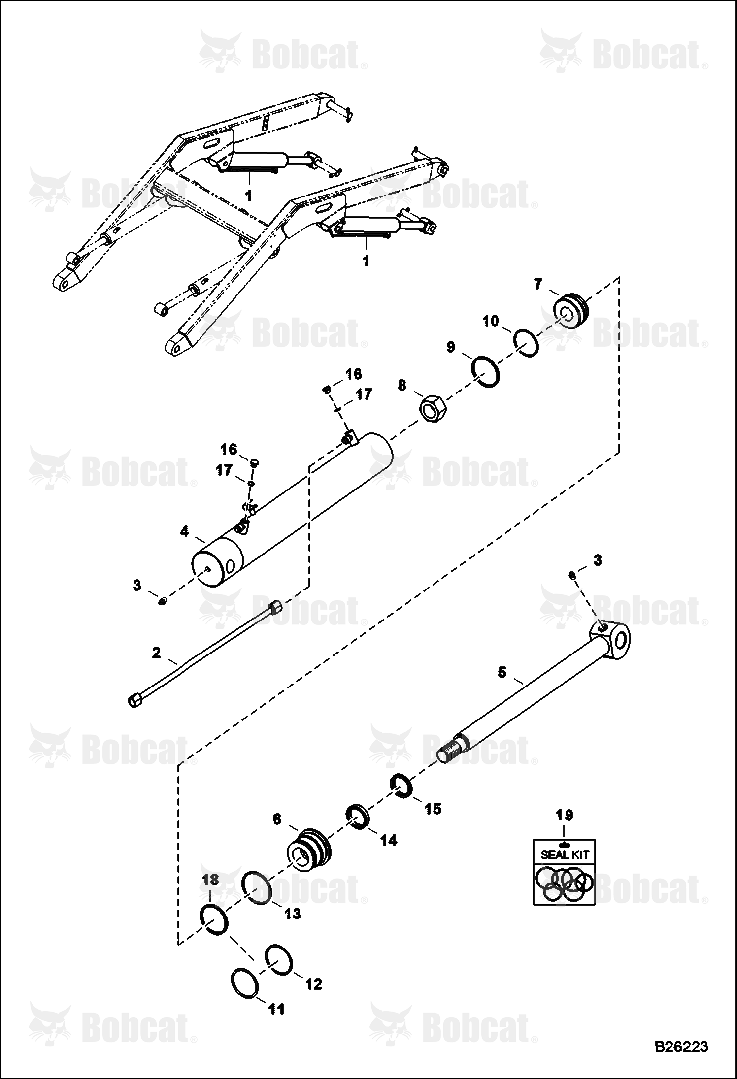 Lift Cylinder 570111057 & Above