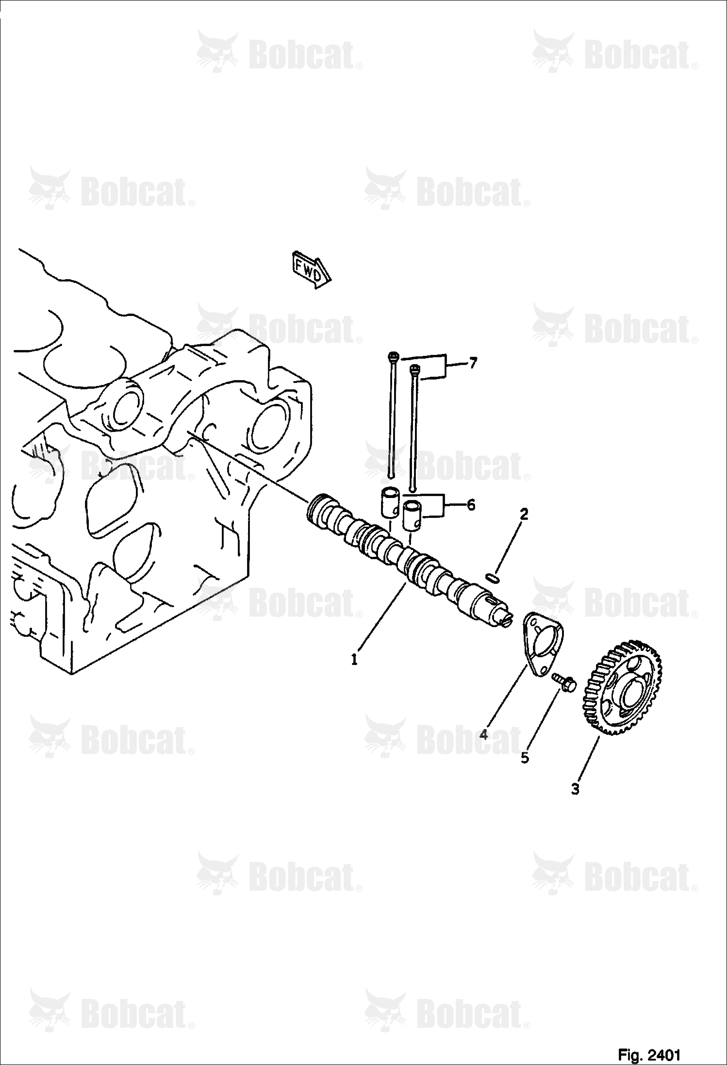 Camshaft and Tappets