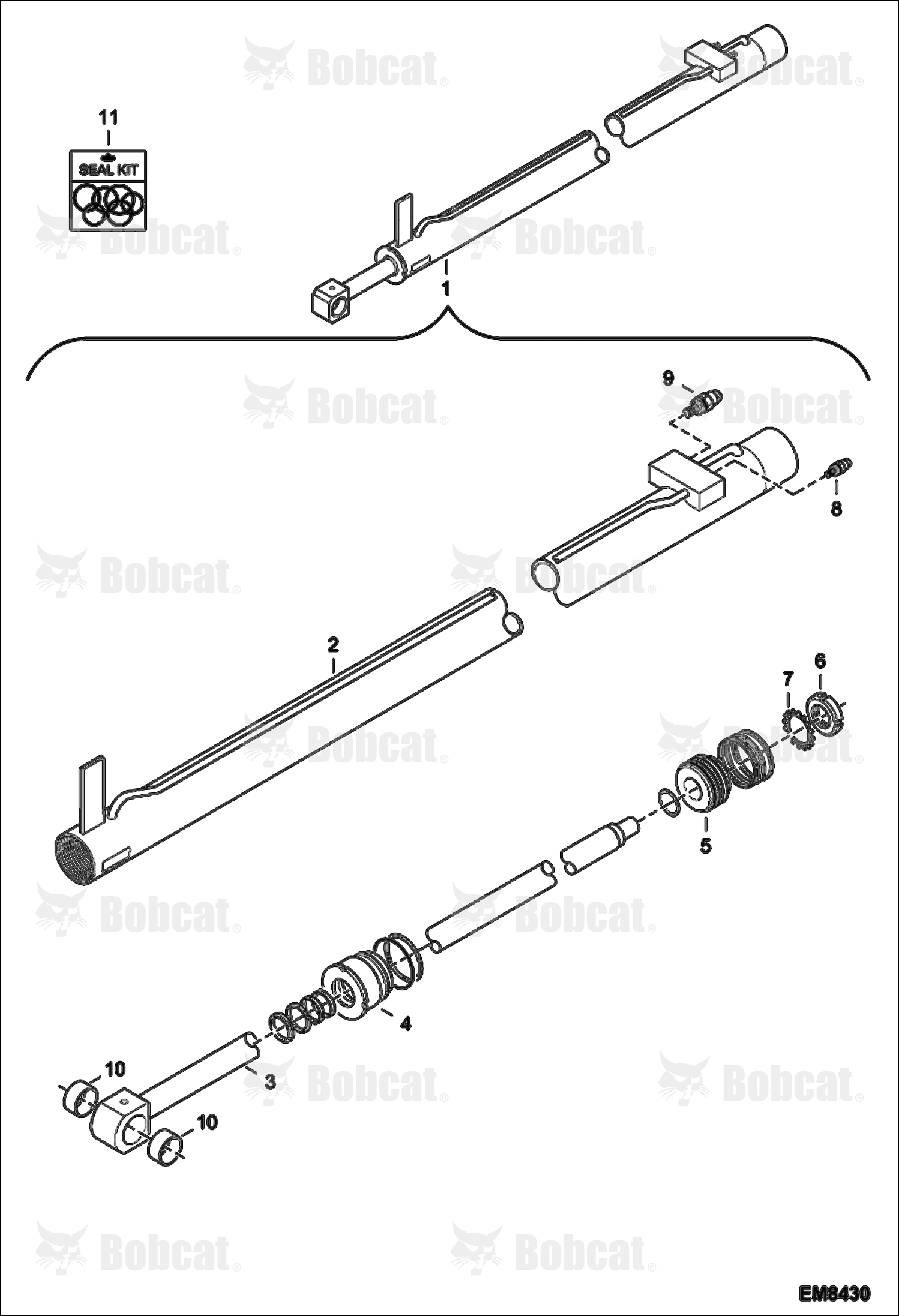 Telescope Cylinder (Vendor Partnumber 6927069)