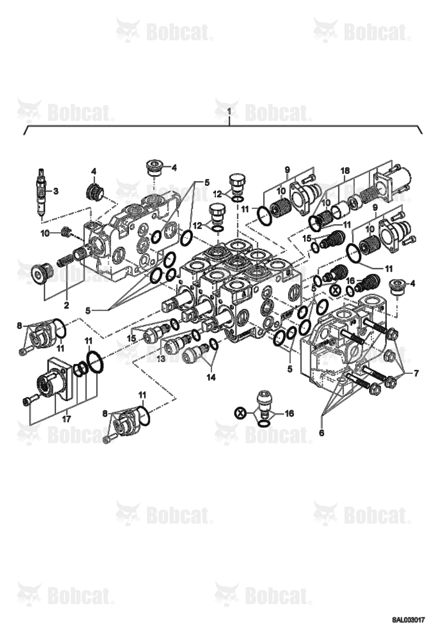Valve Bank (With Control Valve 5520661873)