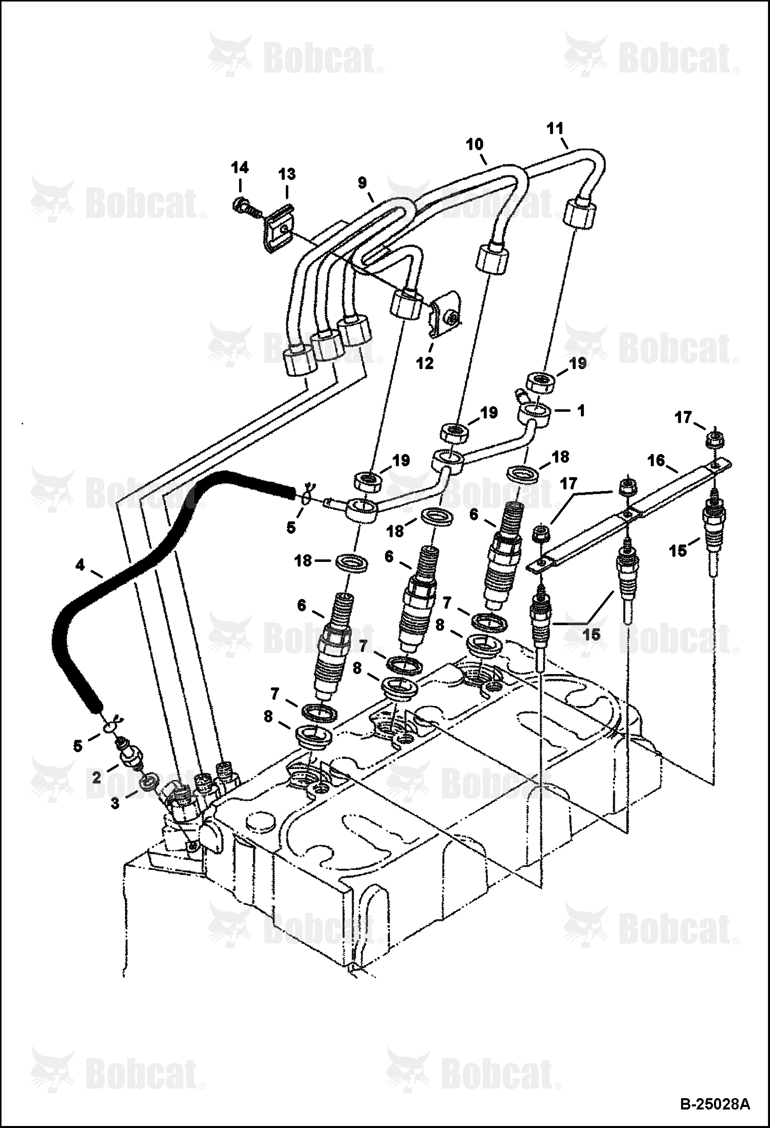 Injector Nozzles (Kubota - D1005-E3B-BC-3)(Tier IV Replacement)