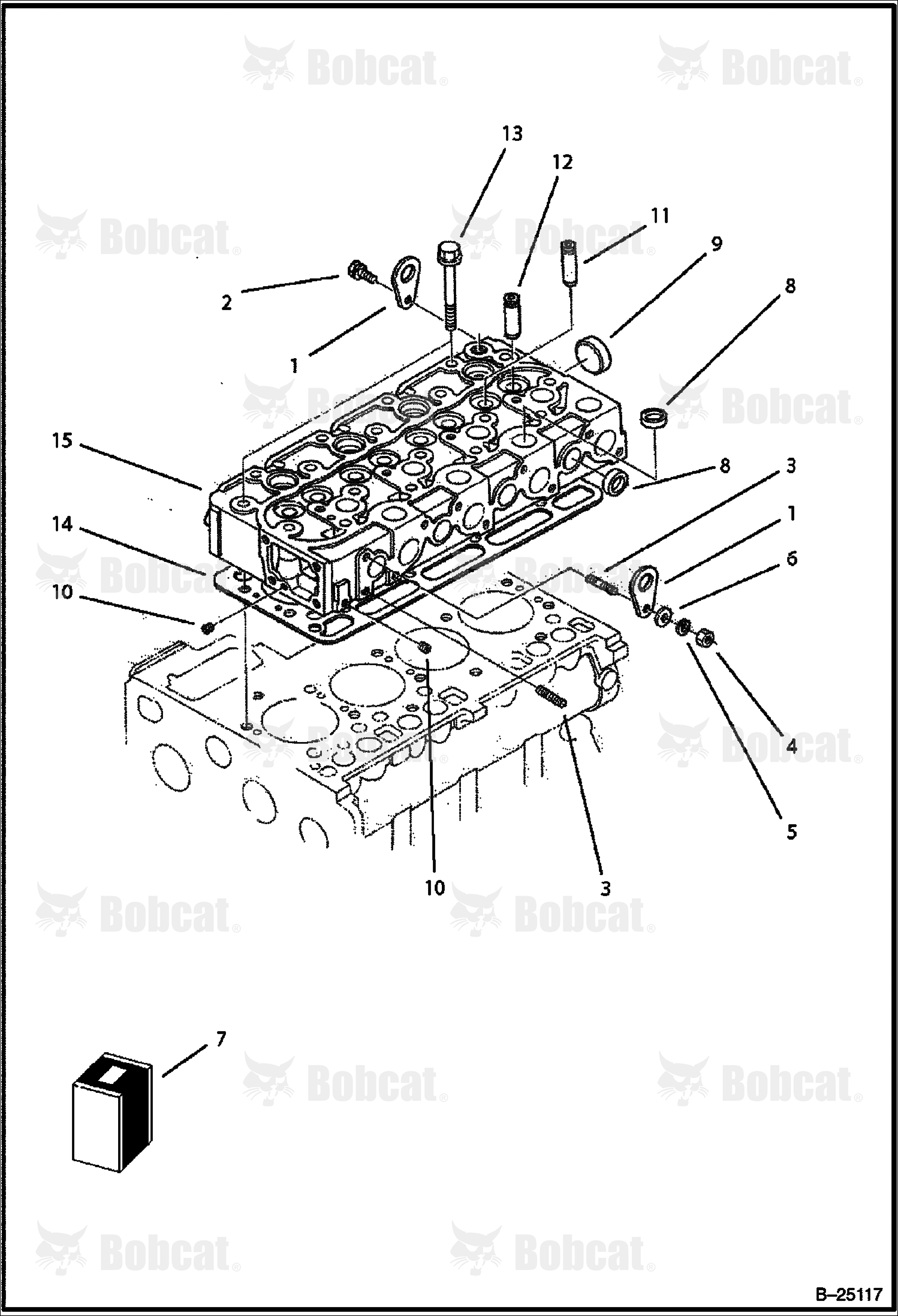 Cylinder Head (Tier II)  573111001 & Above