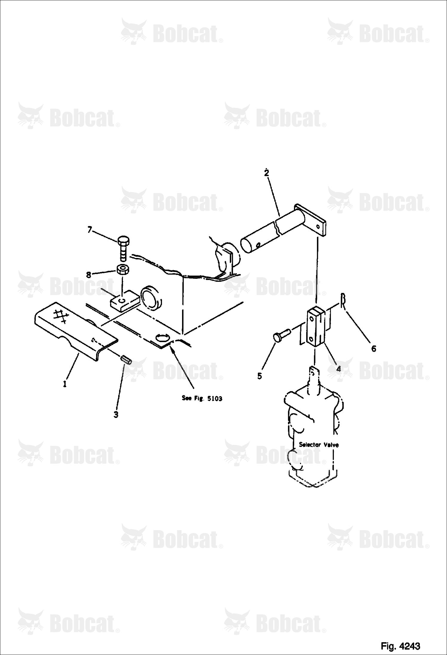 Boom Swing Control Pedal