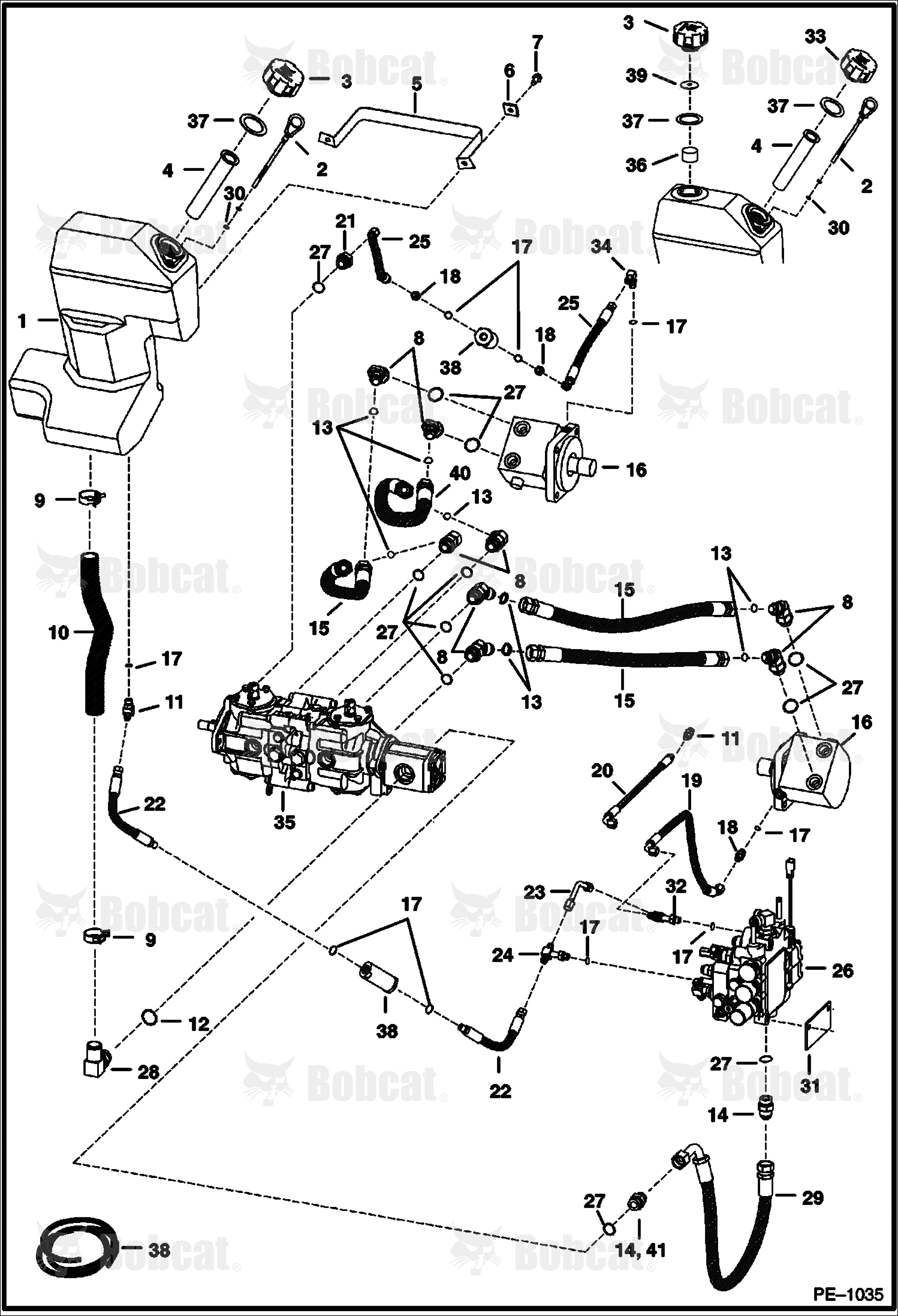 Hydrostatic Circuitry 515830001 - 515844249, 516220001 - 516226049