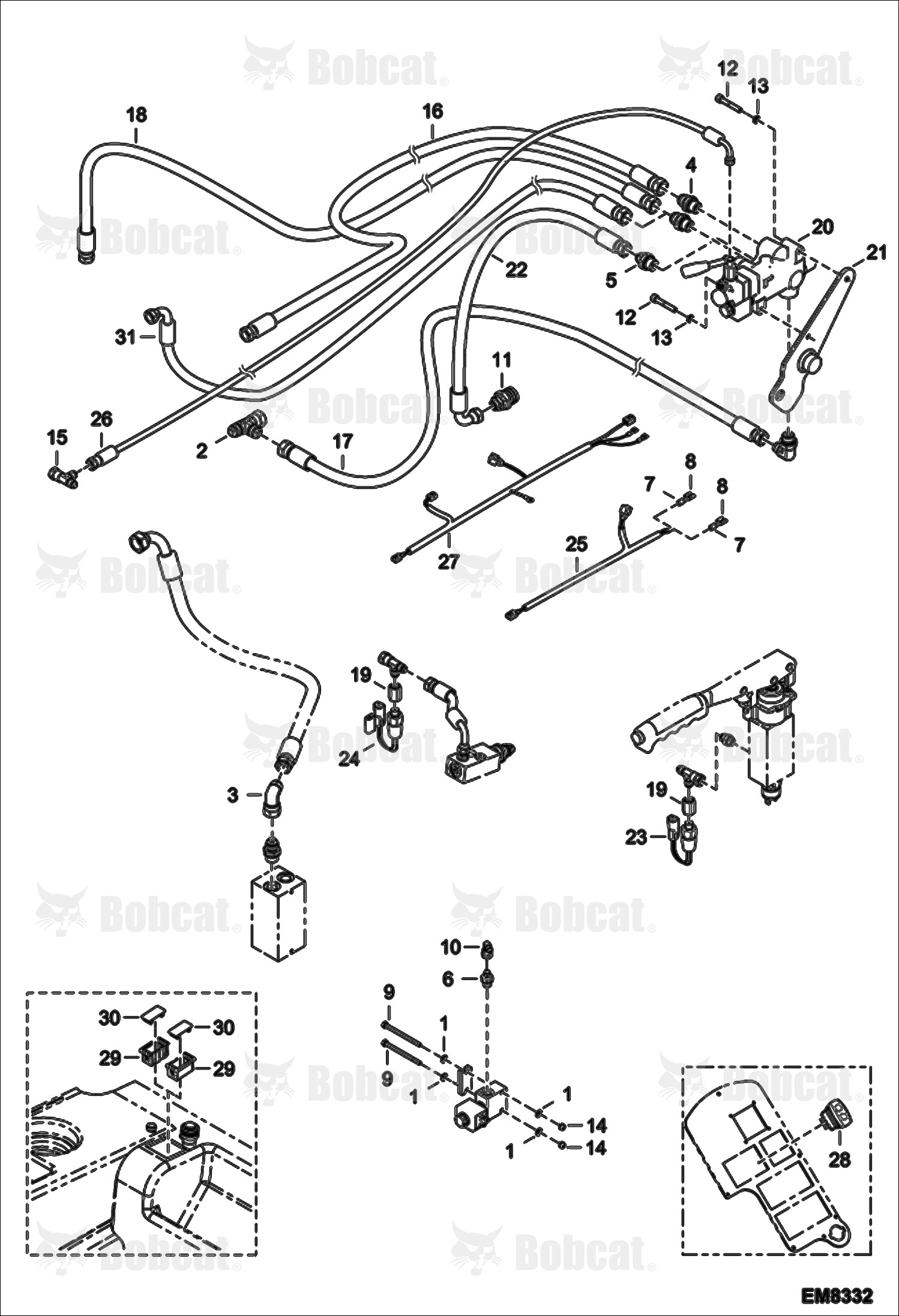 Trailer Brake Italy Version A8HF15000 & Above, A8H615000 & Above