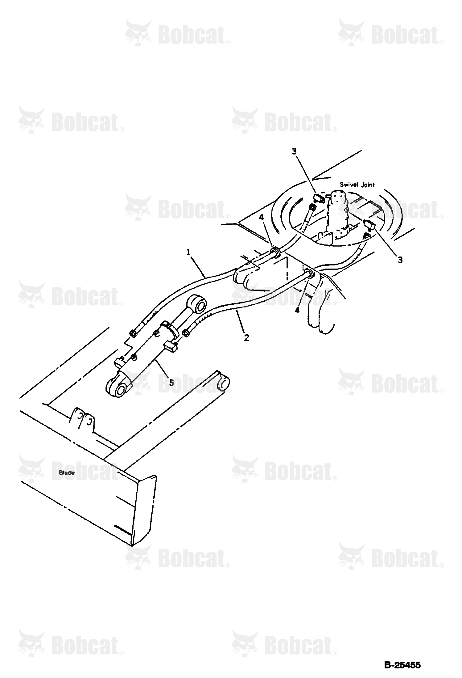 Hydraulic Piping ( Blade Cylinder Line )