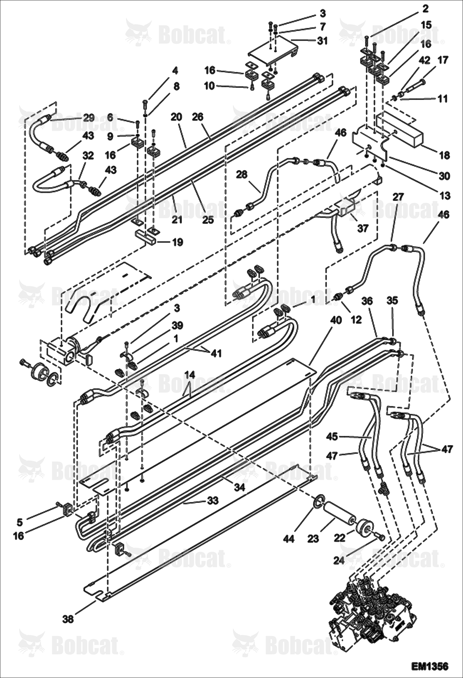 Boom Hydraulic Installation