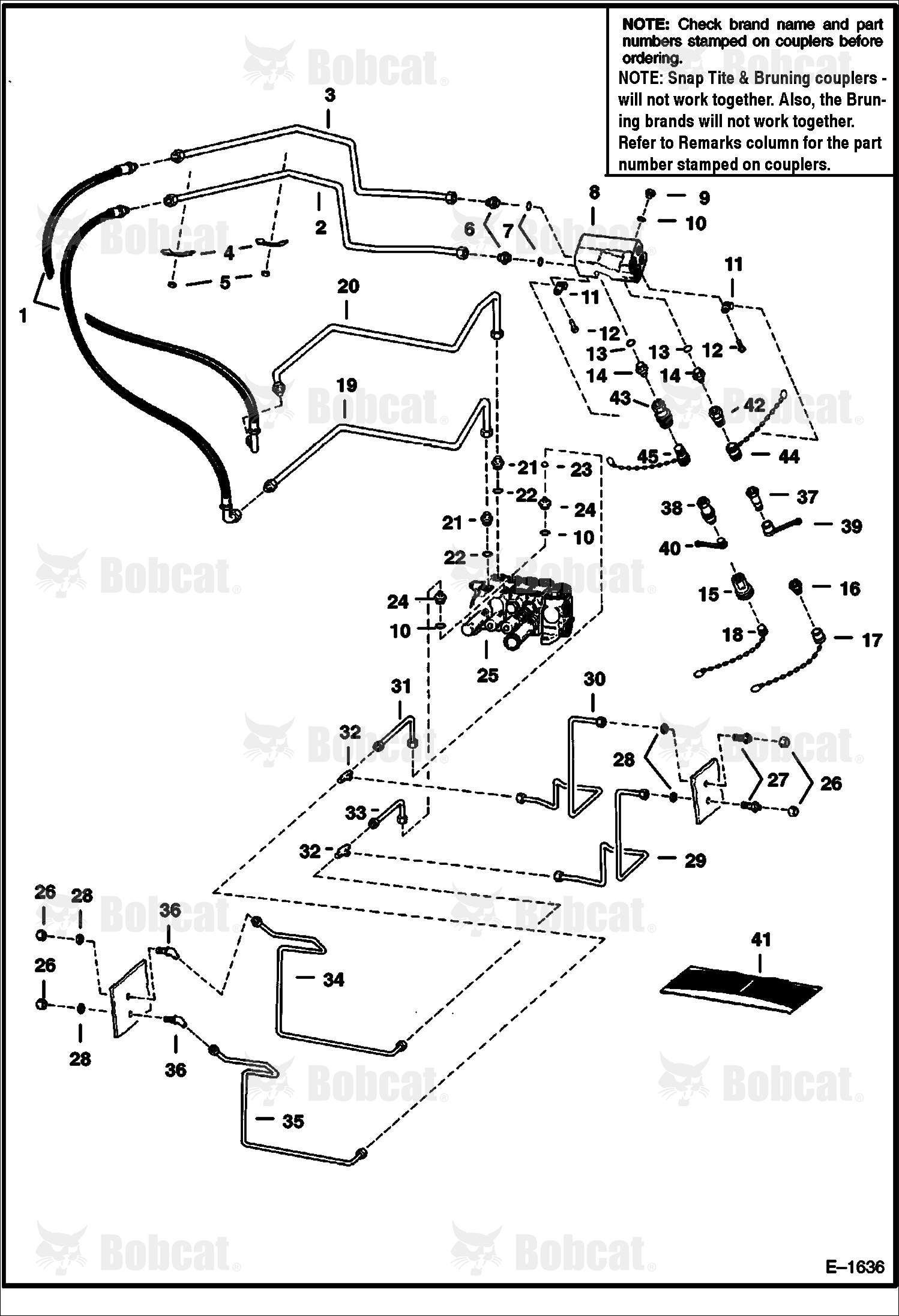 Auxiliary Hydraulic Circuitry  503311001 - 503311999