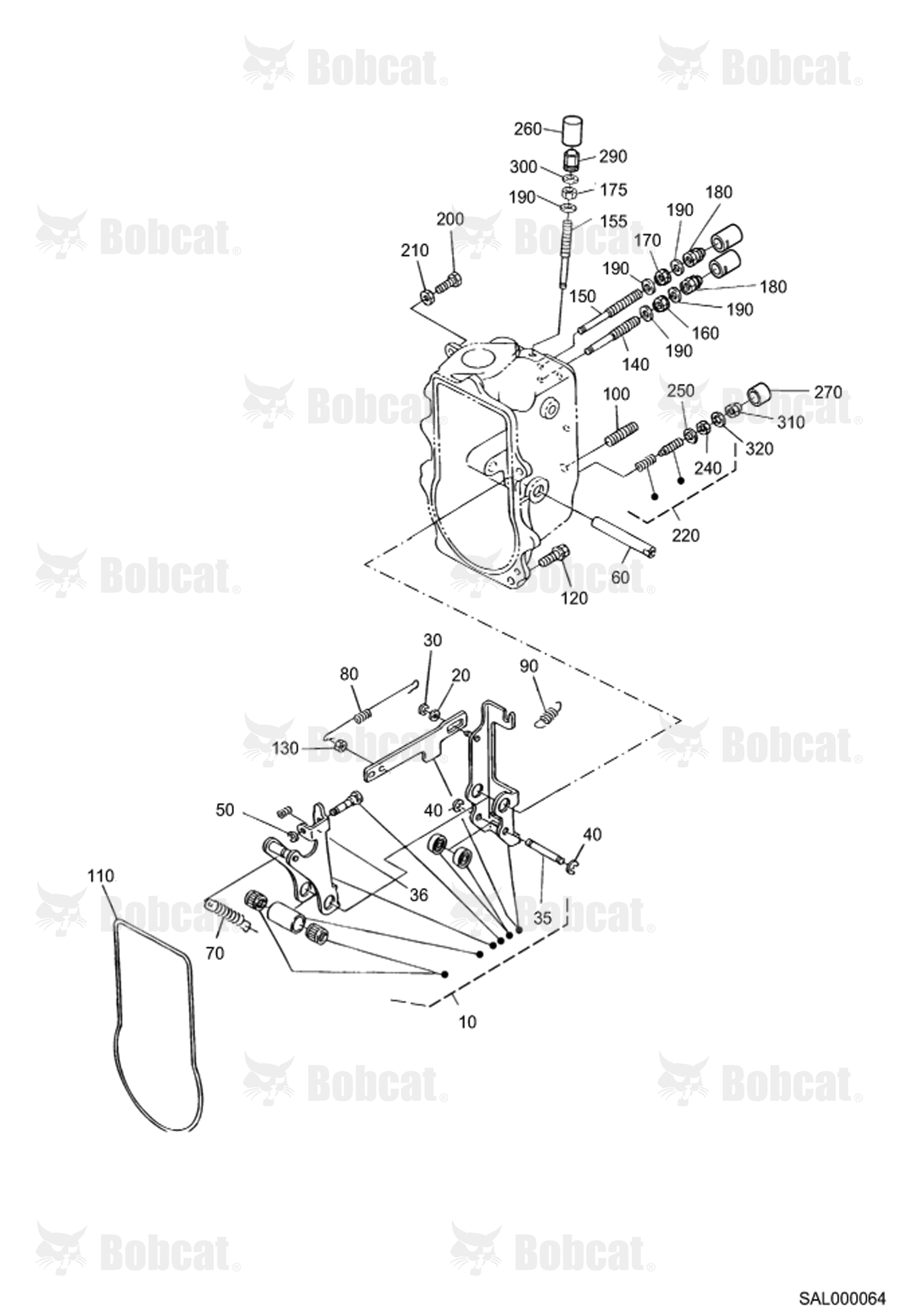 Fork Lever (GOVERNOR)