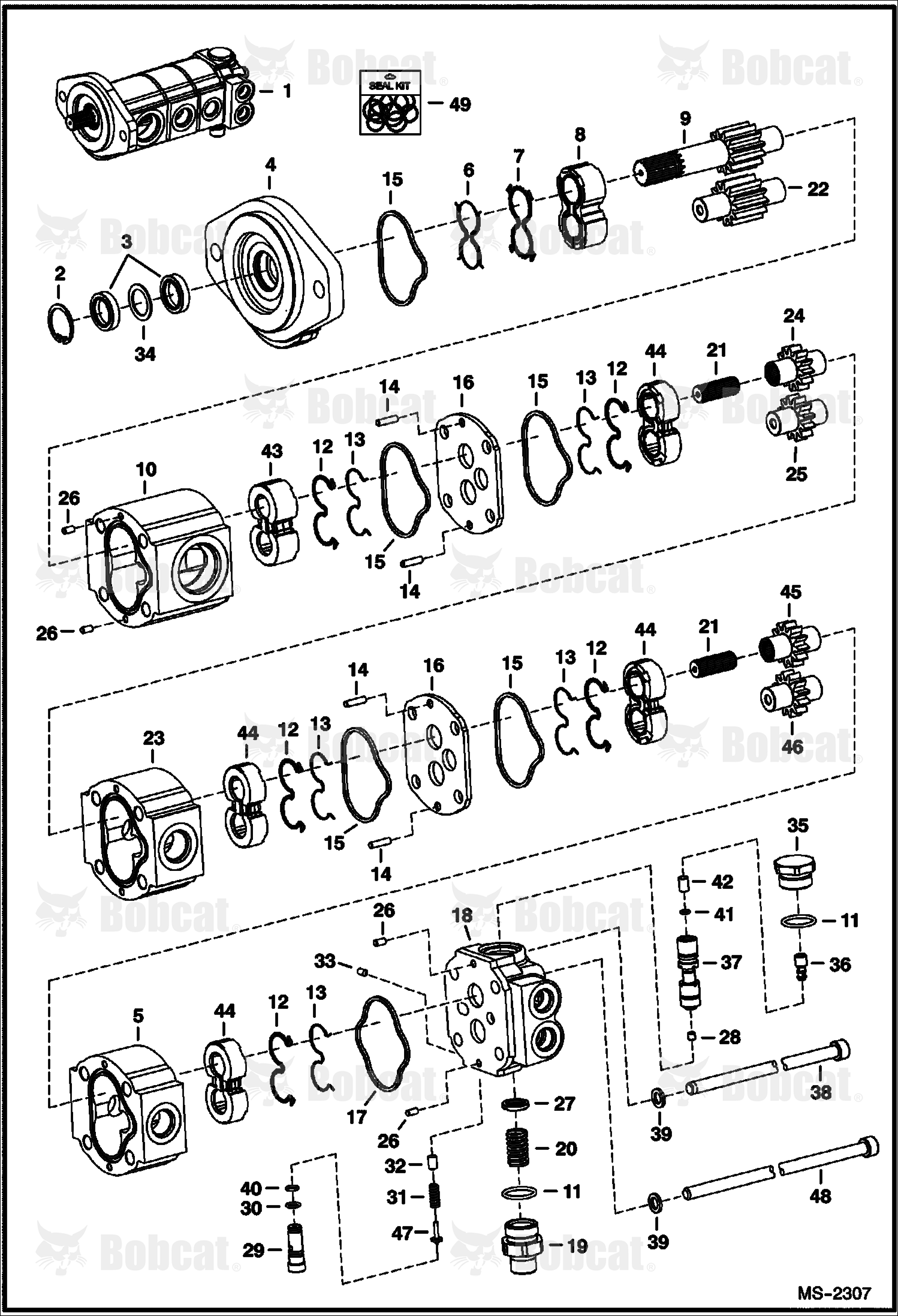 Triple Gear Pump