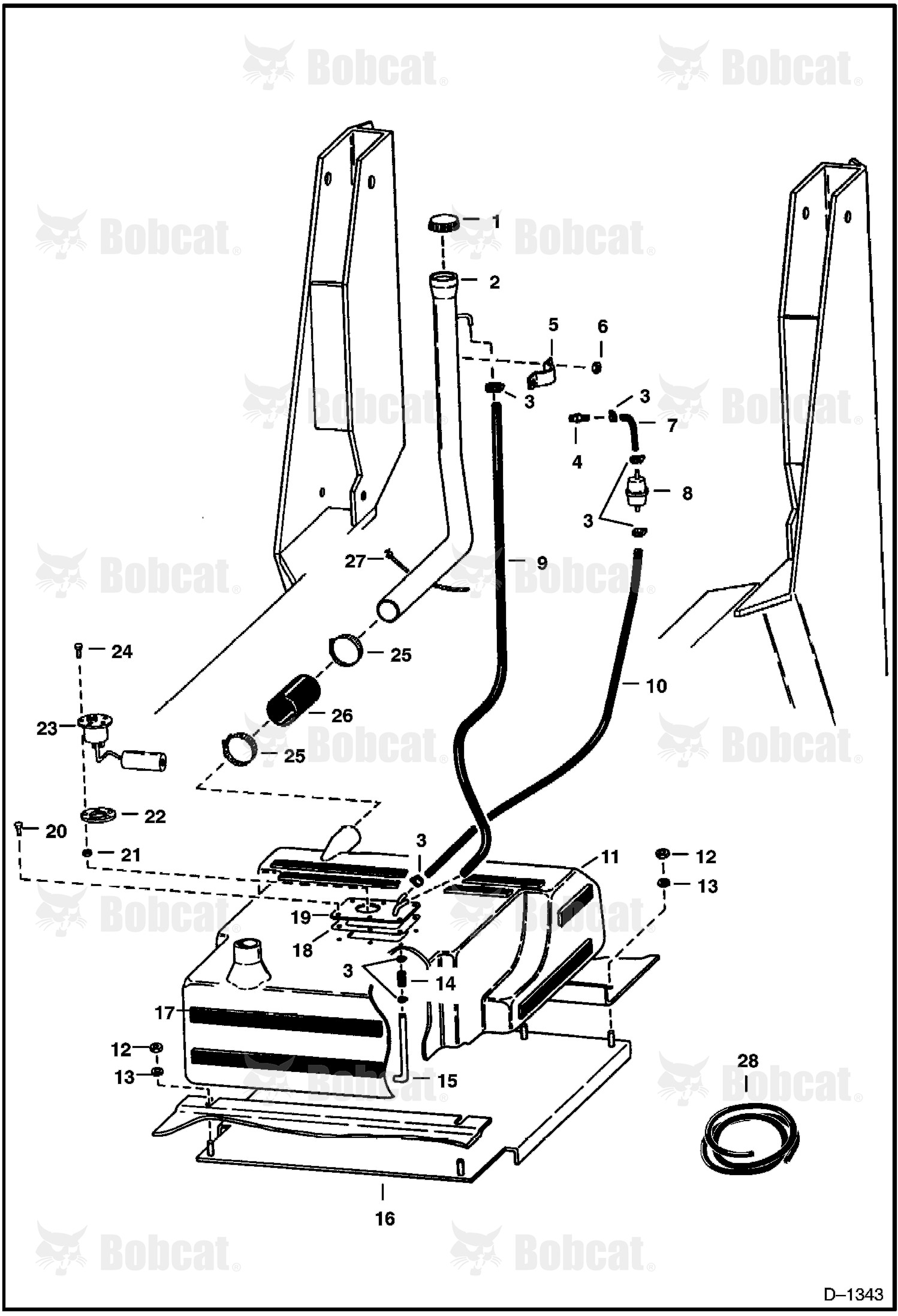 Fuel System (Plastic Tank)  495711001 - 495712999