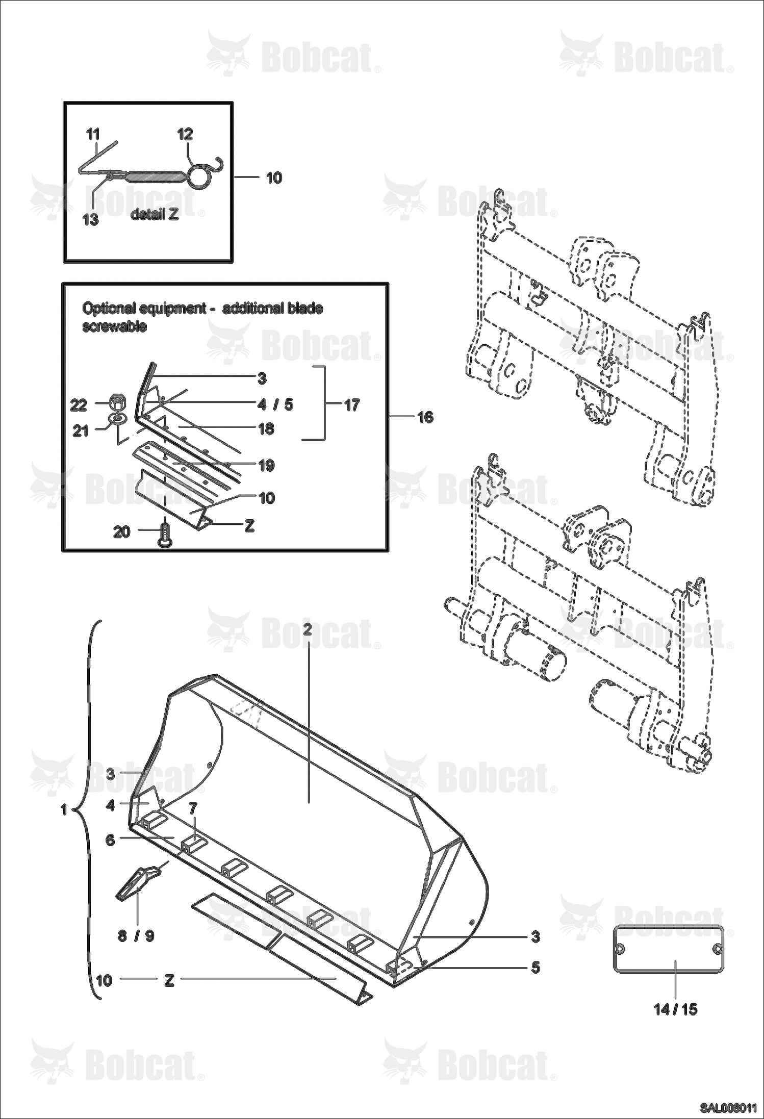 Loading Shovel (1850mm 0,80cbm)