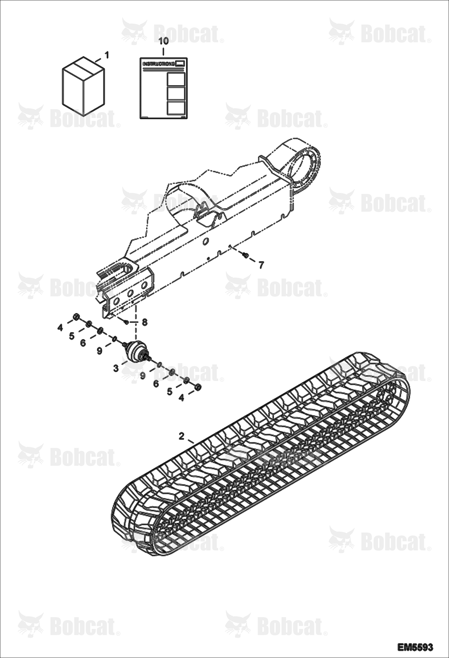Track Kit (Rubber)