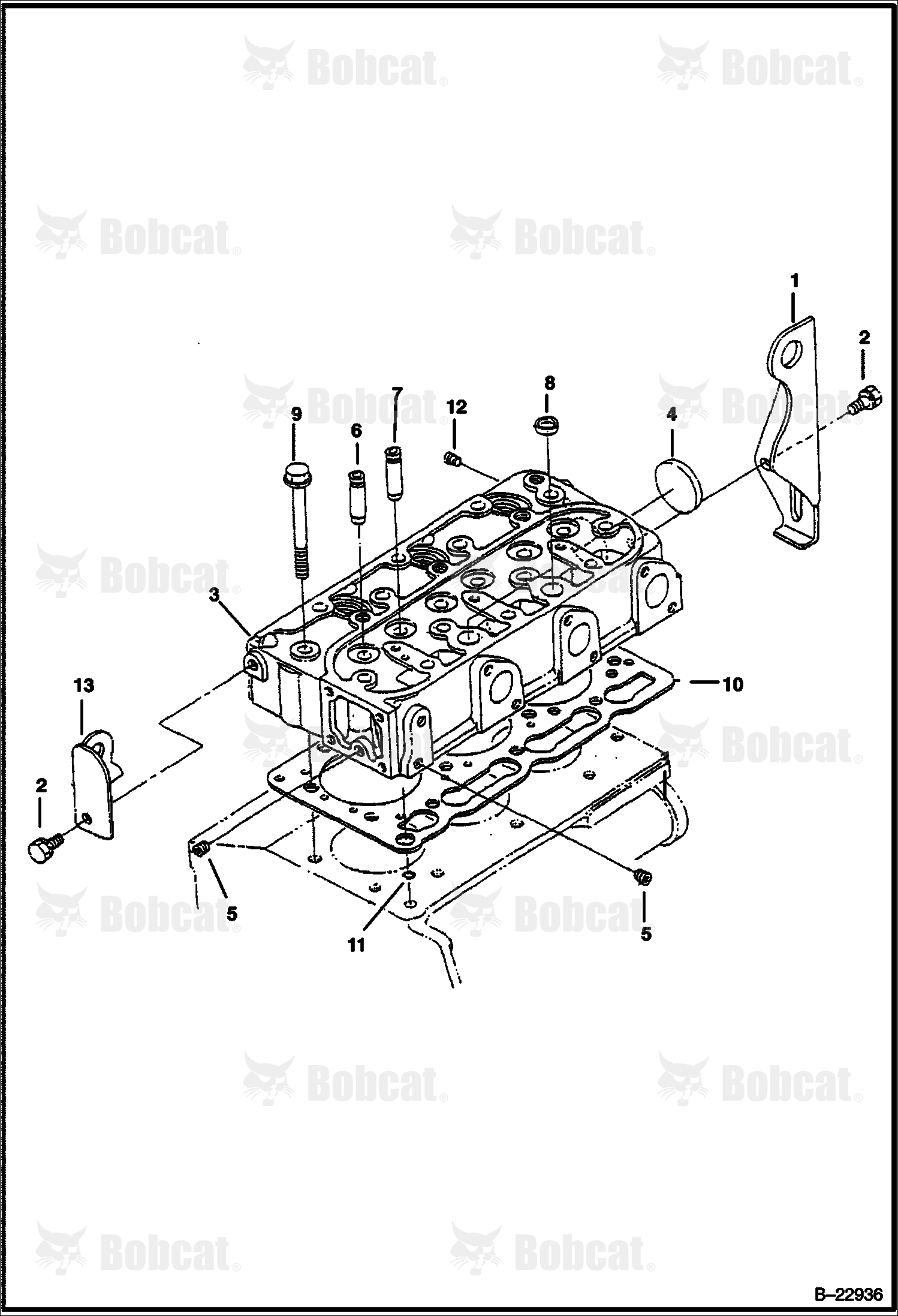 Cylinder Head (Tier I) 572411001 & Above