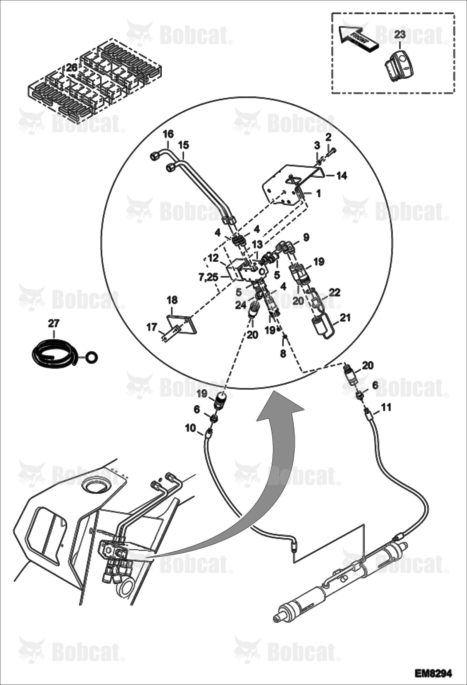 2ND Hydraulic Function ON Boom
