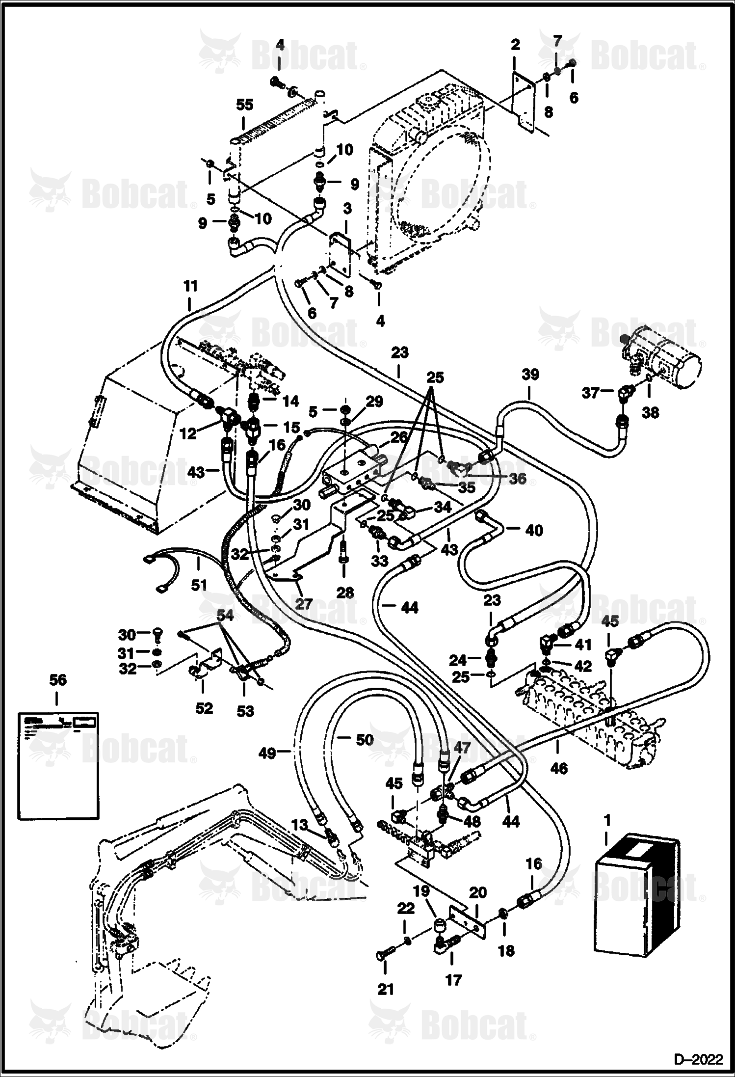 HI-FLOW Auxiliary Hydraulic Kit 508211309 - 508211500