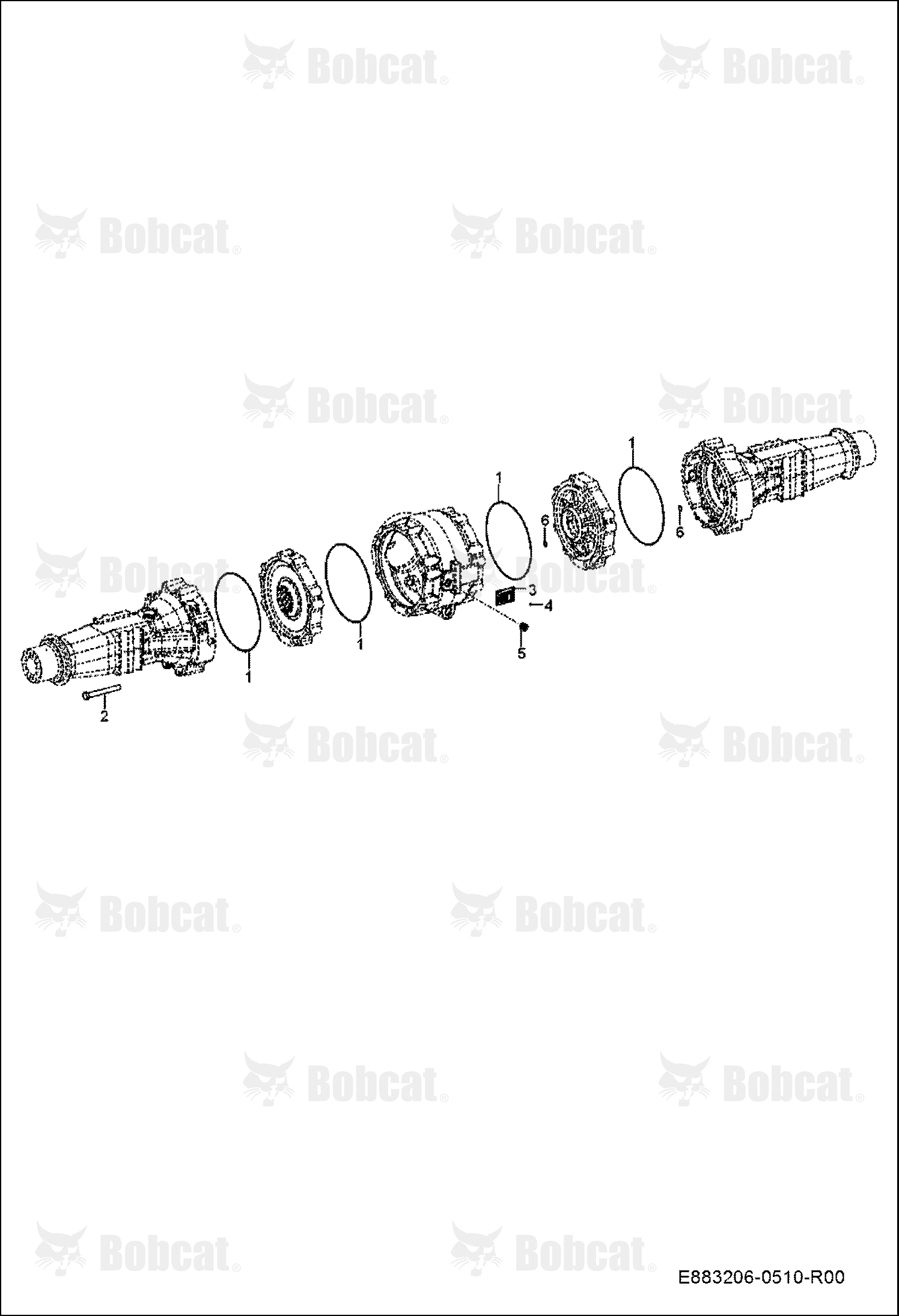 Rear AXLE/ Axle Casing