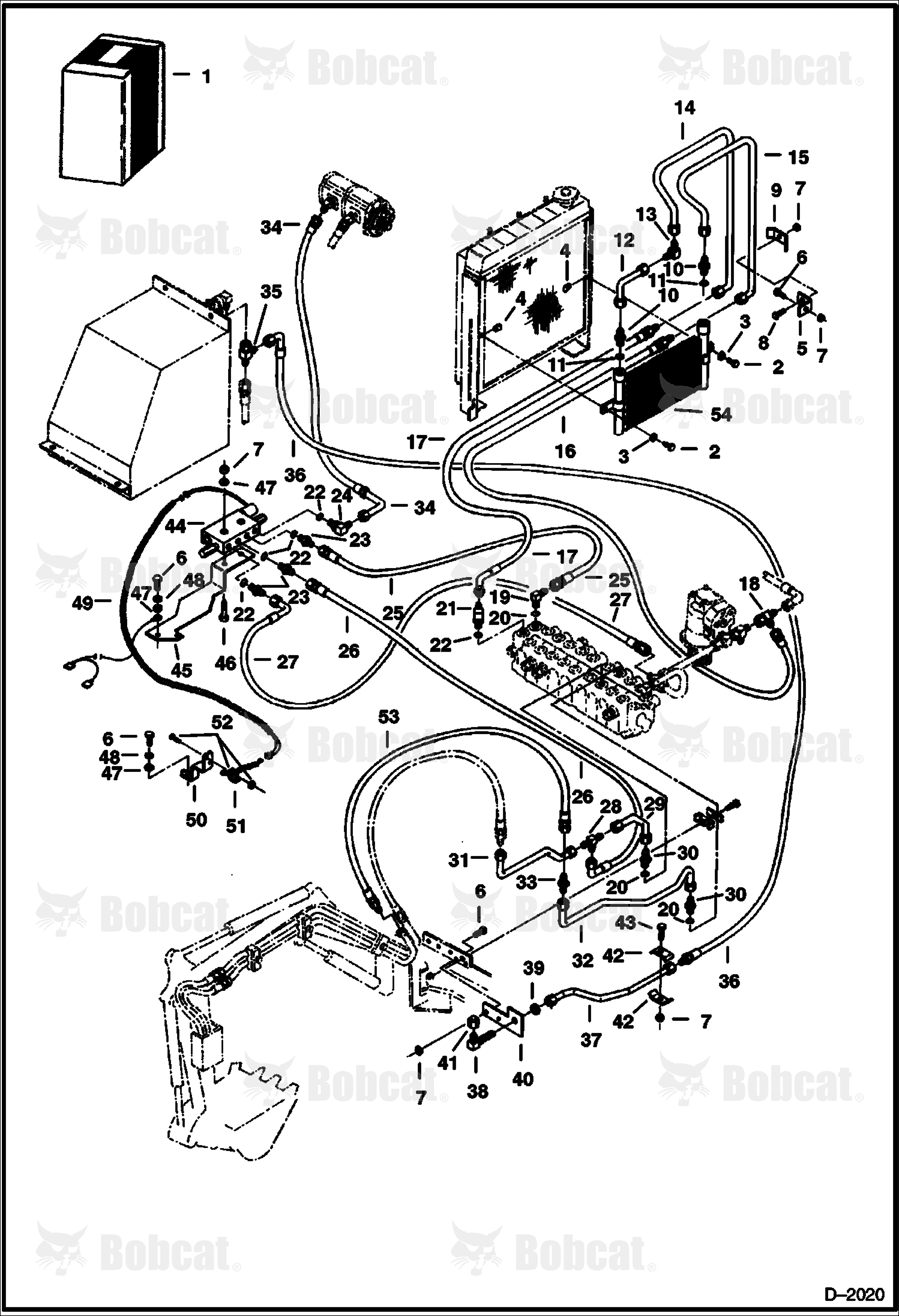 HI-FLOW Auxiliary Hydraulic Kit  508211501 - 508211999