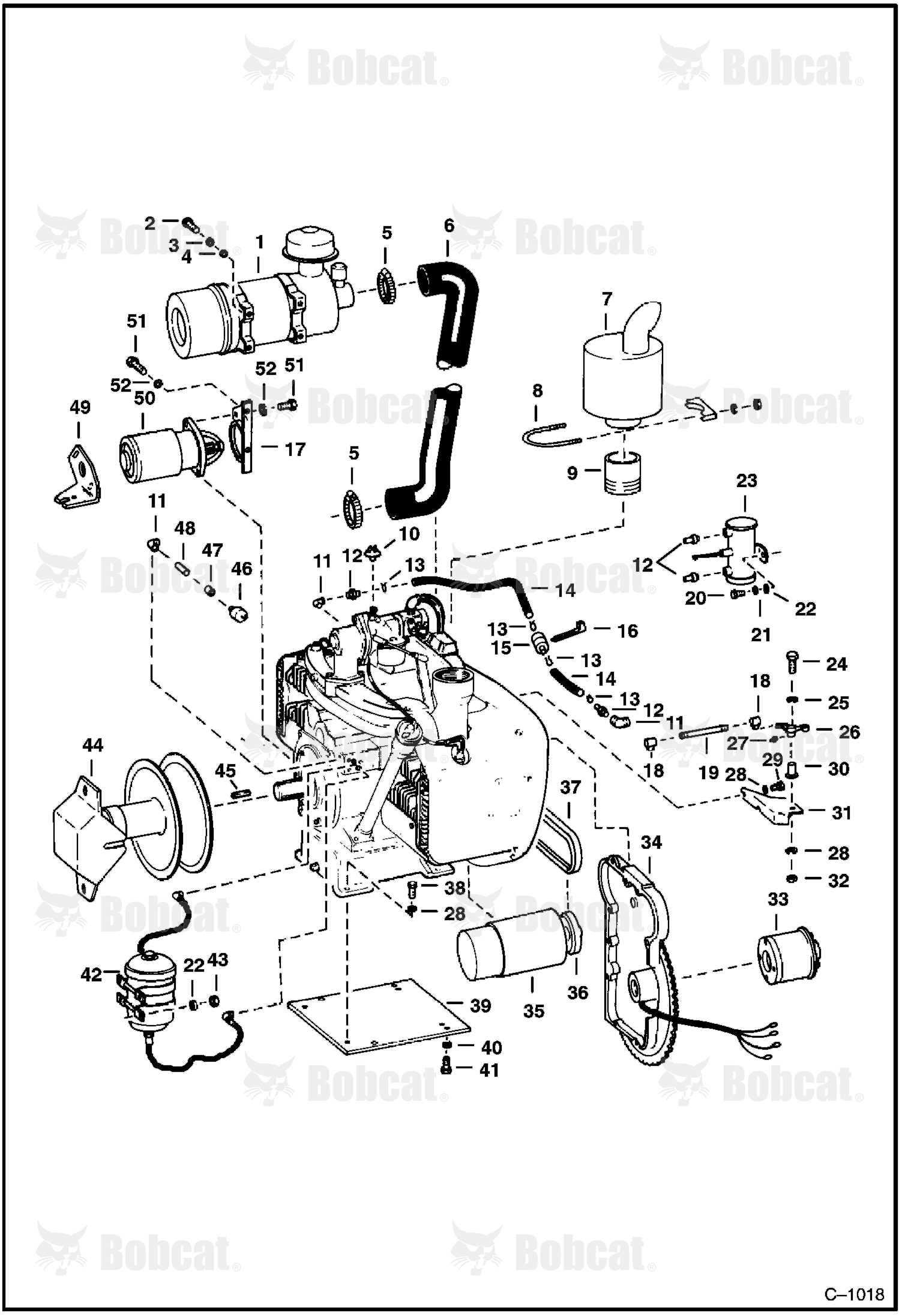 Kohler Engine Attaching Parts