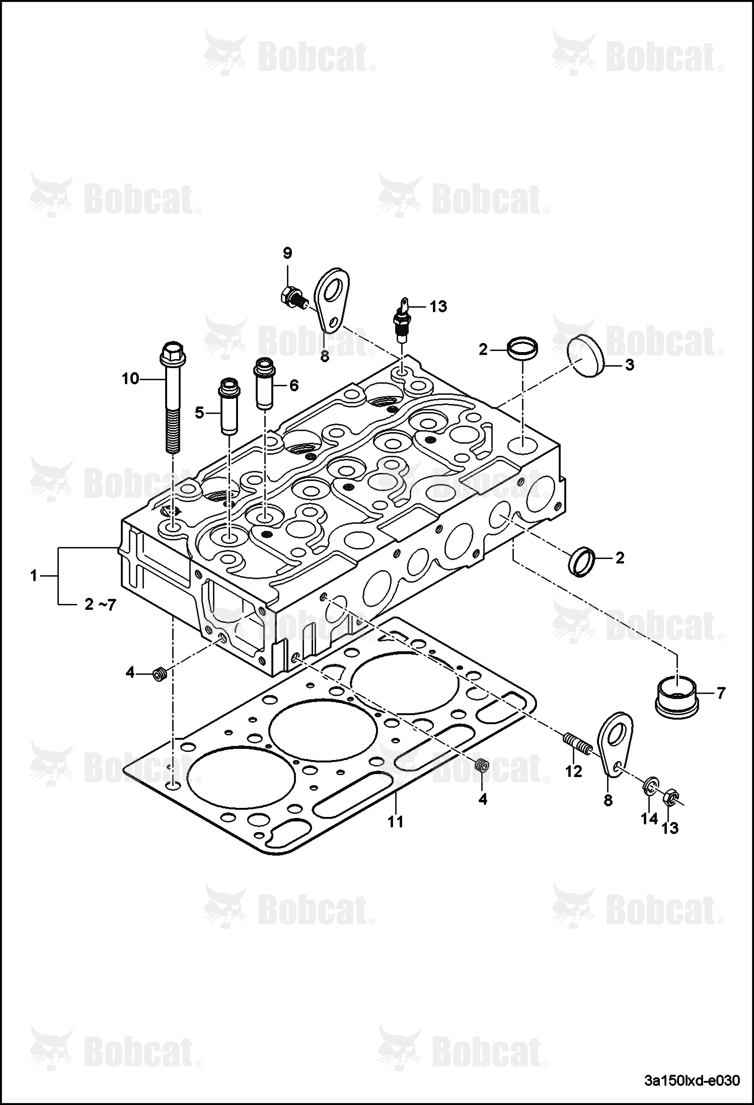 Cylinder Head Group  A59C11001 & Above