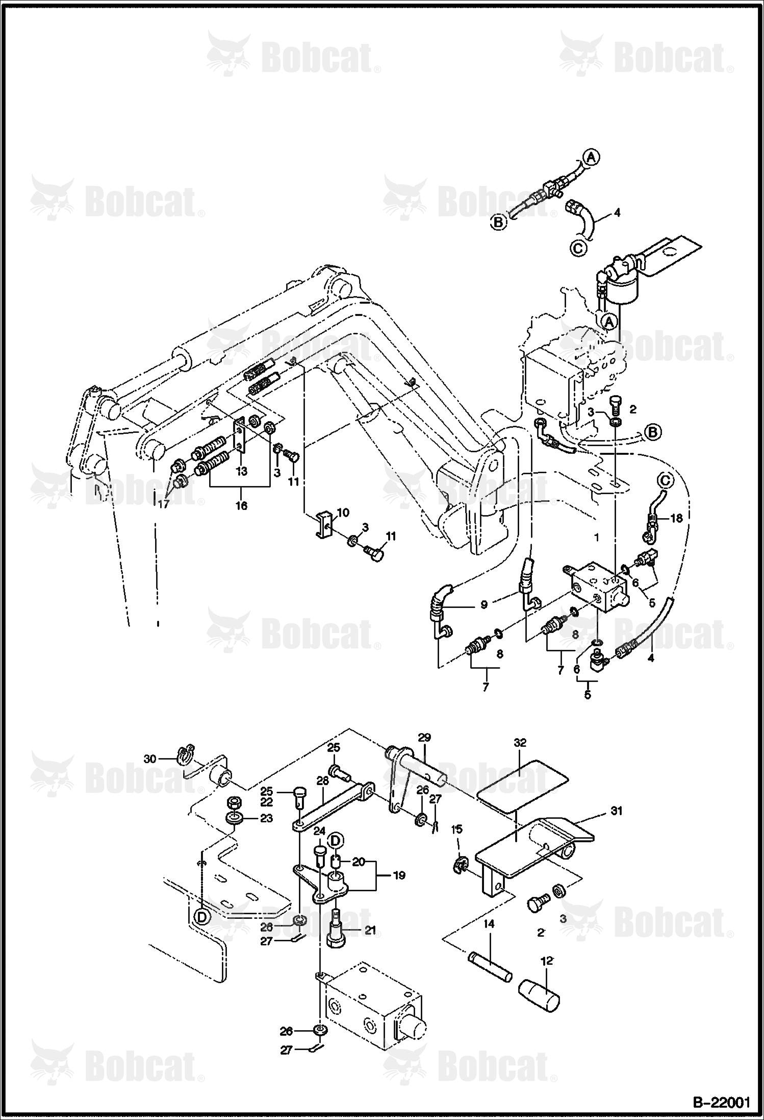 Hydraulic Circuitry (Auxiliary)