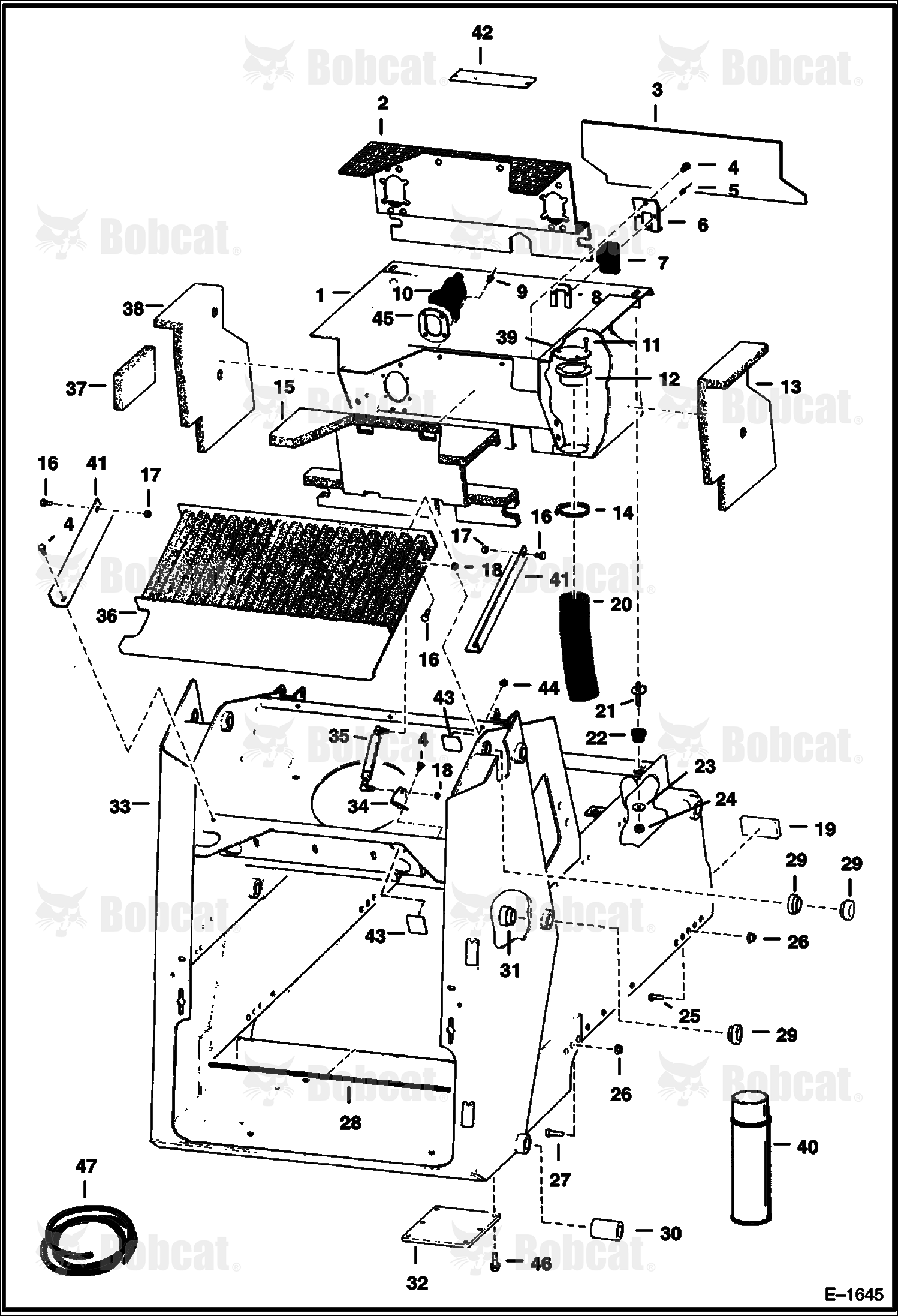 Main Frame & Attaching Parts