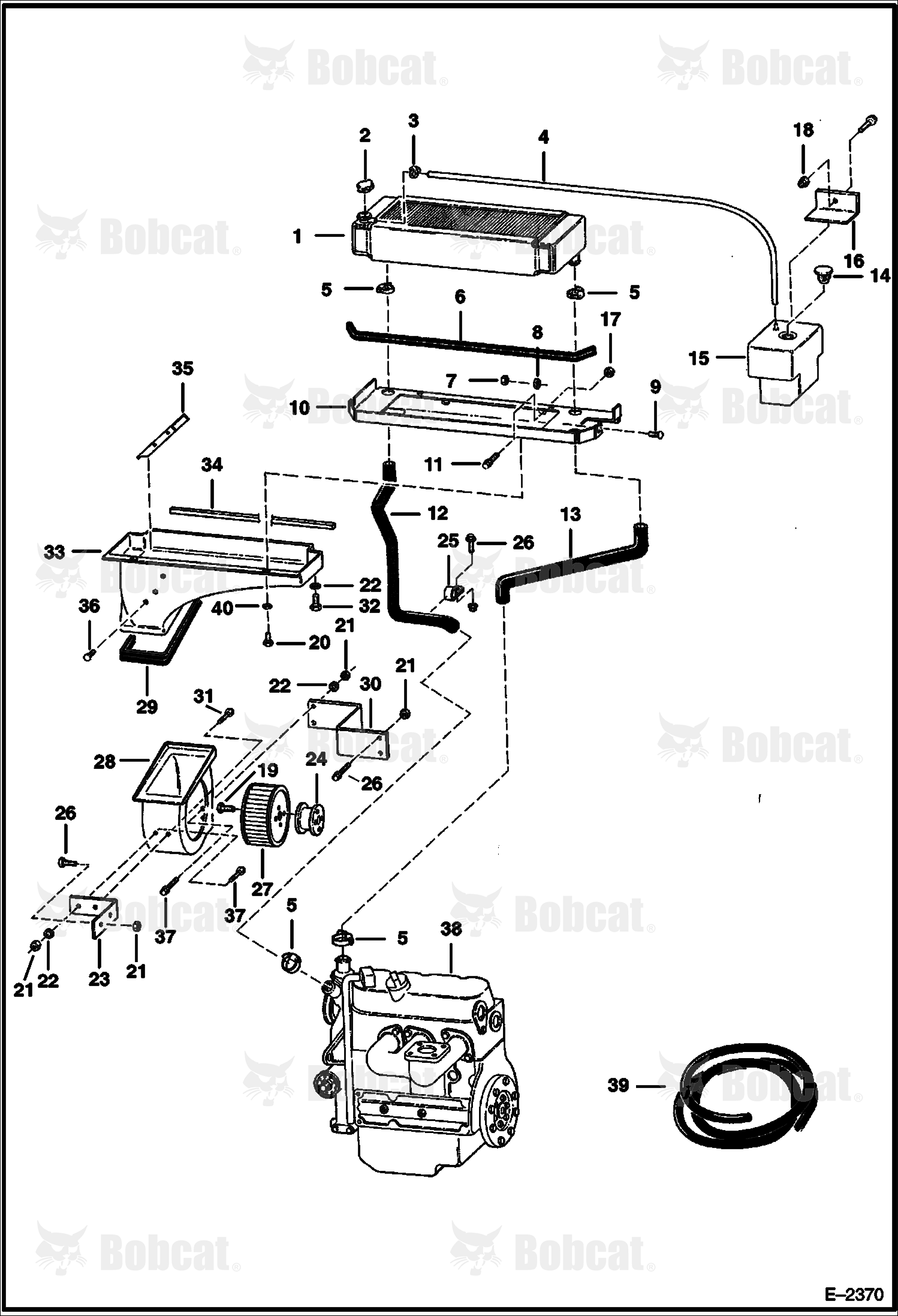 Engine & Attaching Parts (Cooling Group)