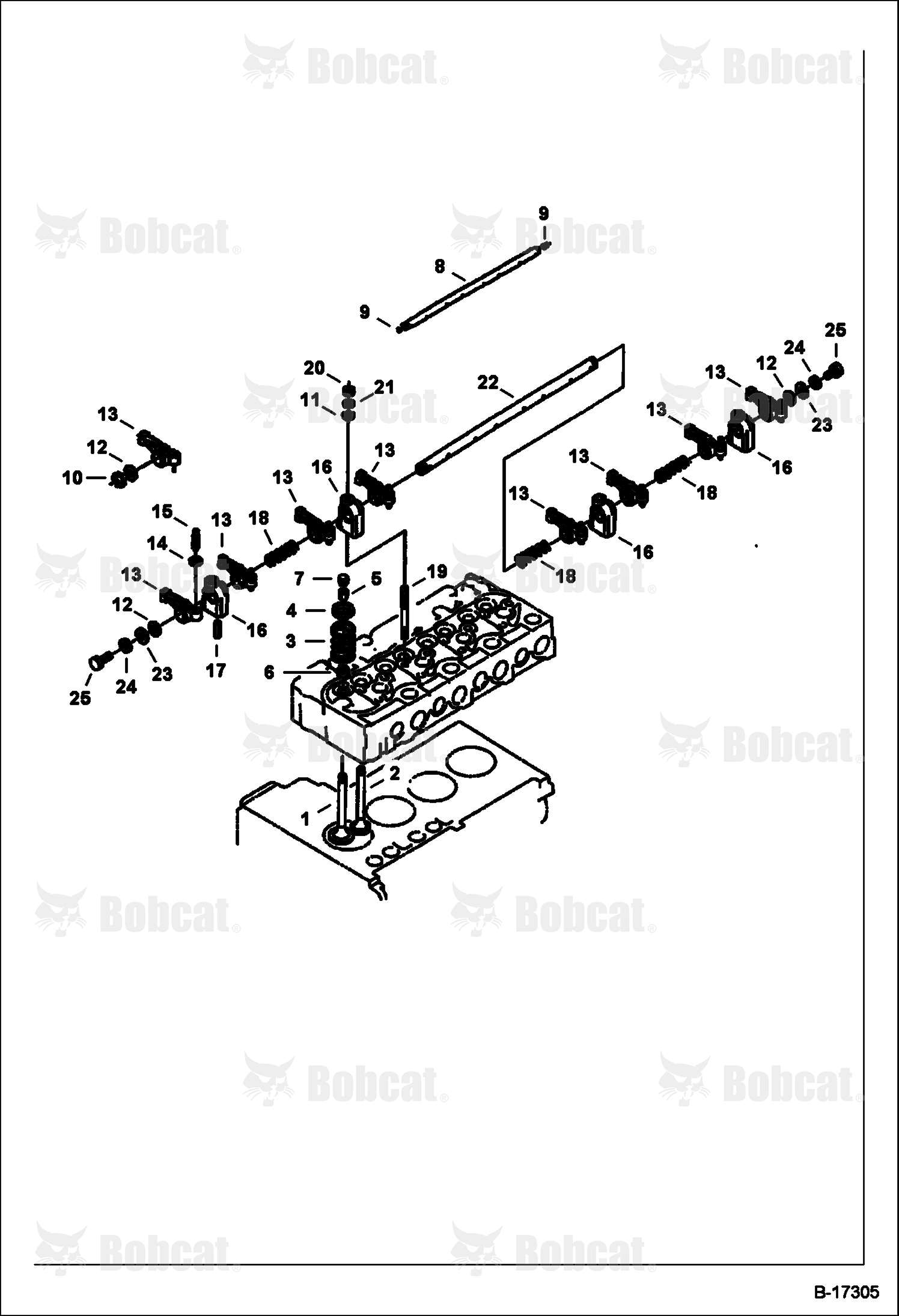 Valve Rocker Arm (Kubota - V2203)
