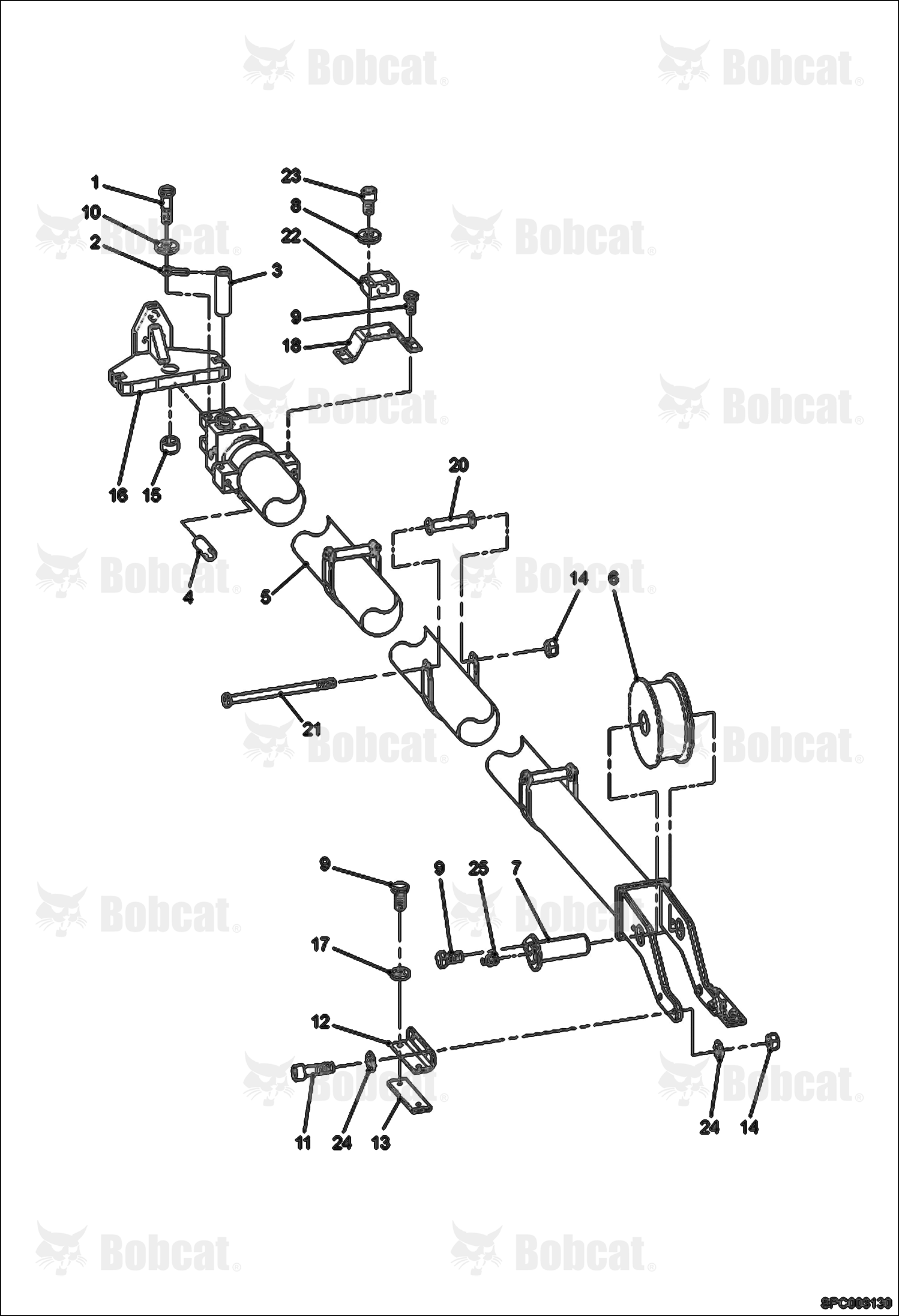 Telescope Cylinder Installation  366011001 - 366012000, 366111001 - 366112000
