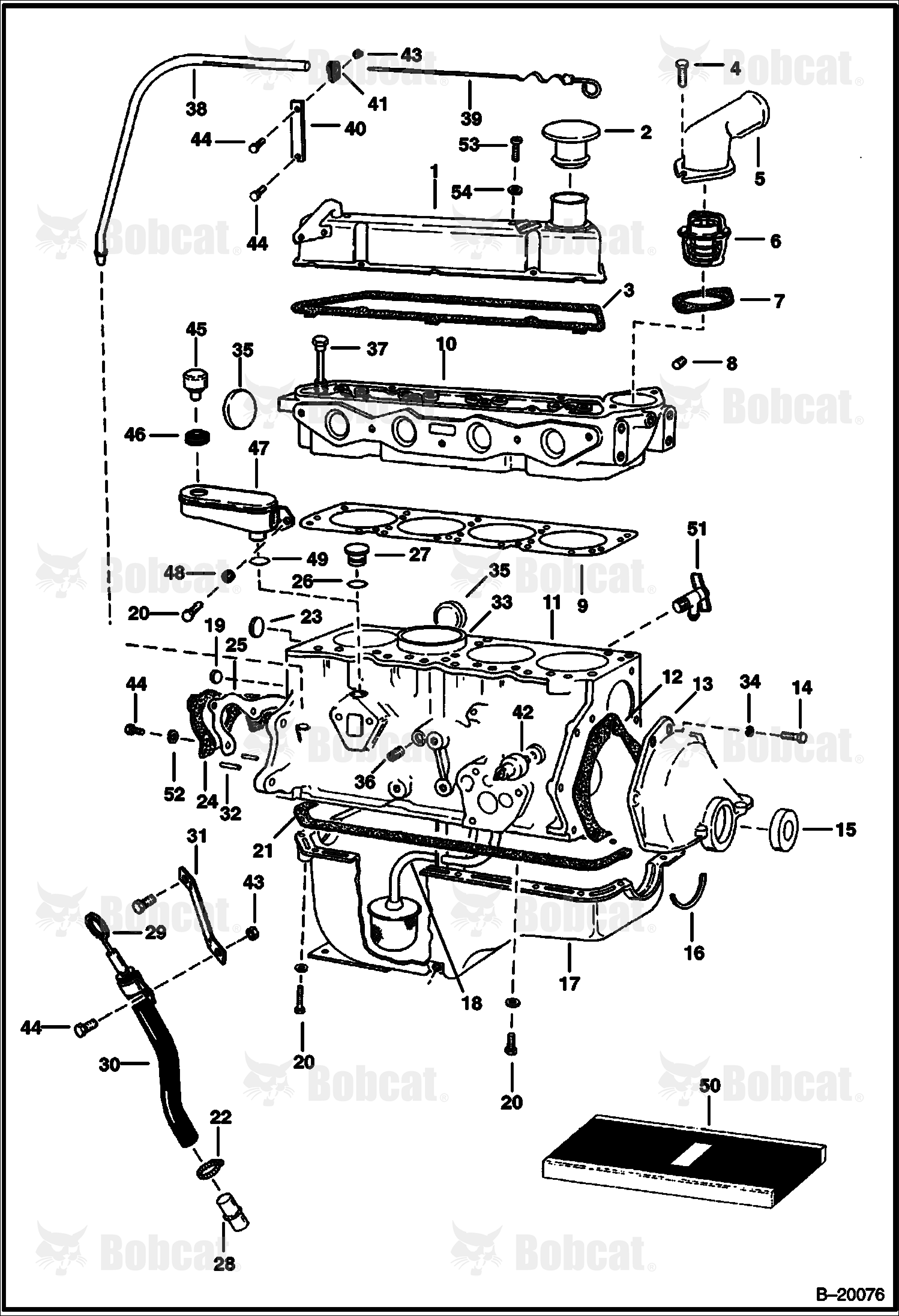 Cylinder Block (Ford Engine)