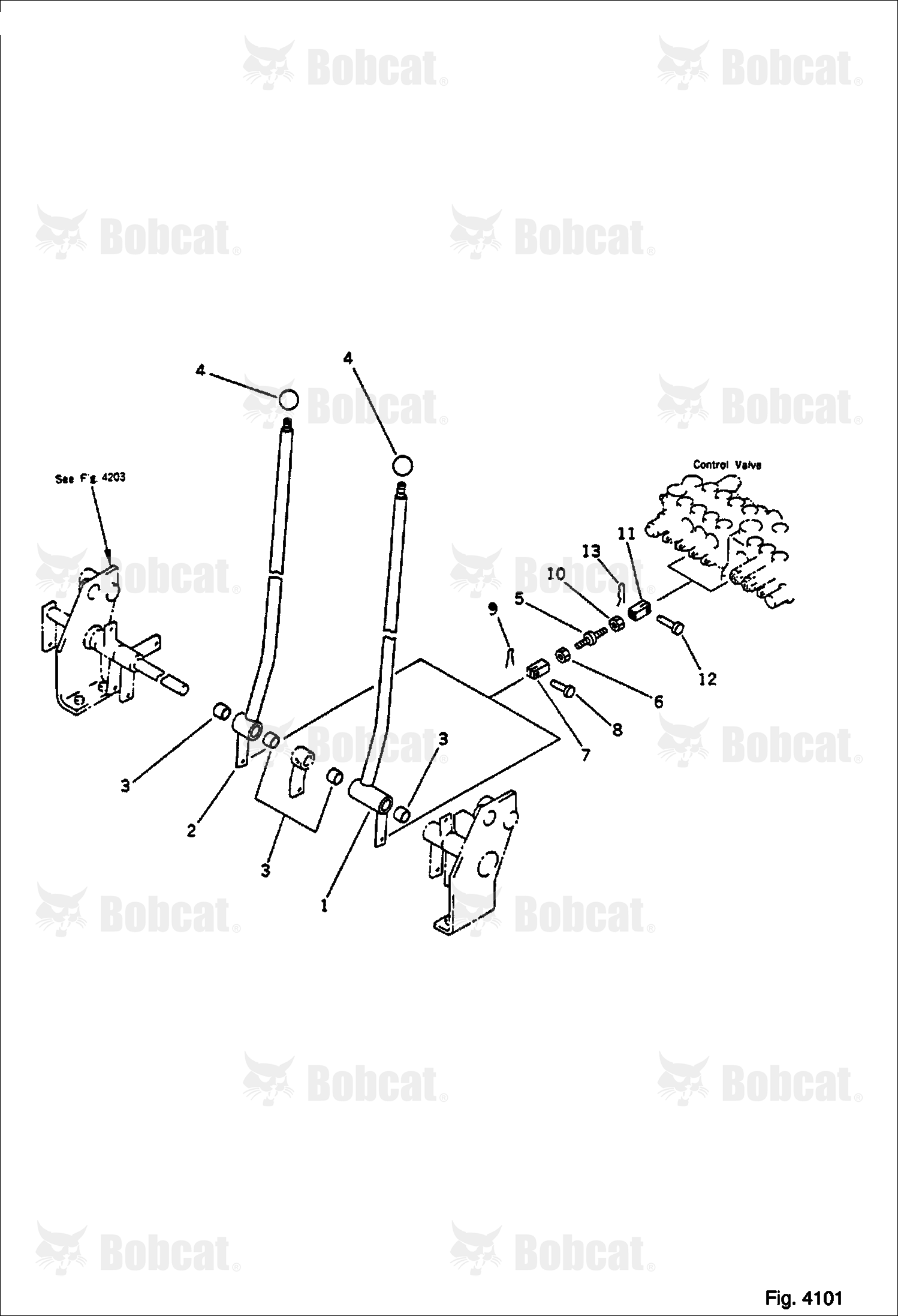 Travel Control Lever