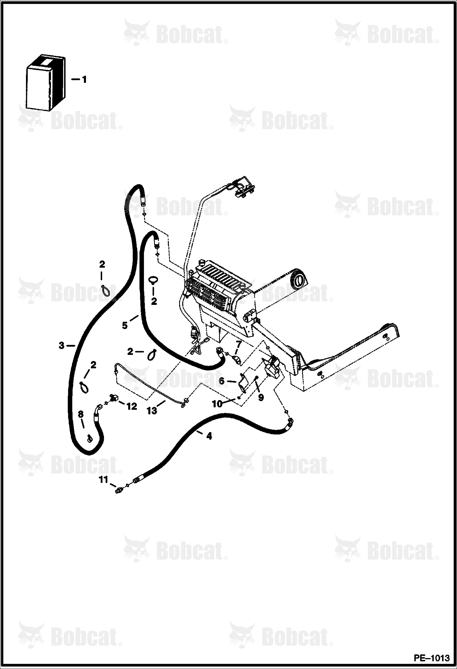 Heater & A/C (Heater Plumbing Kit) (For Threaded Heater Valve)