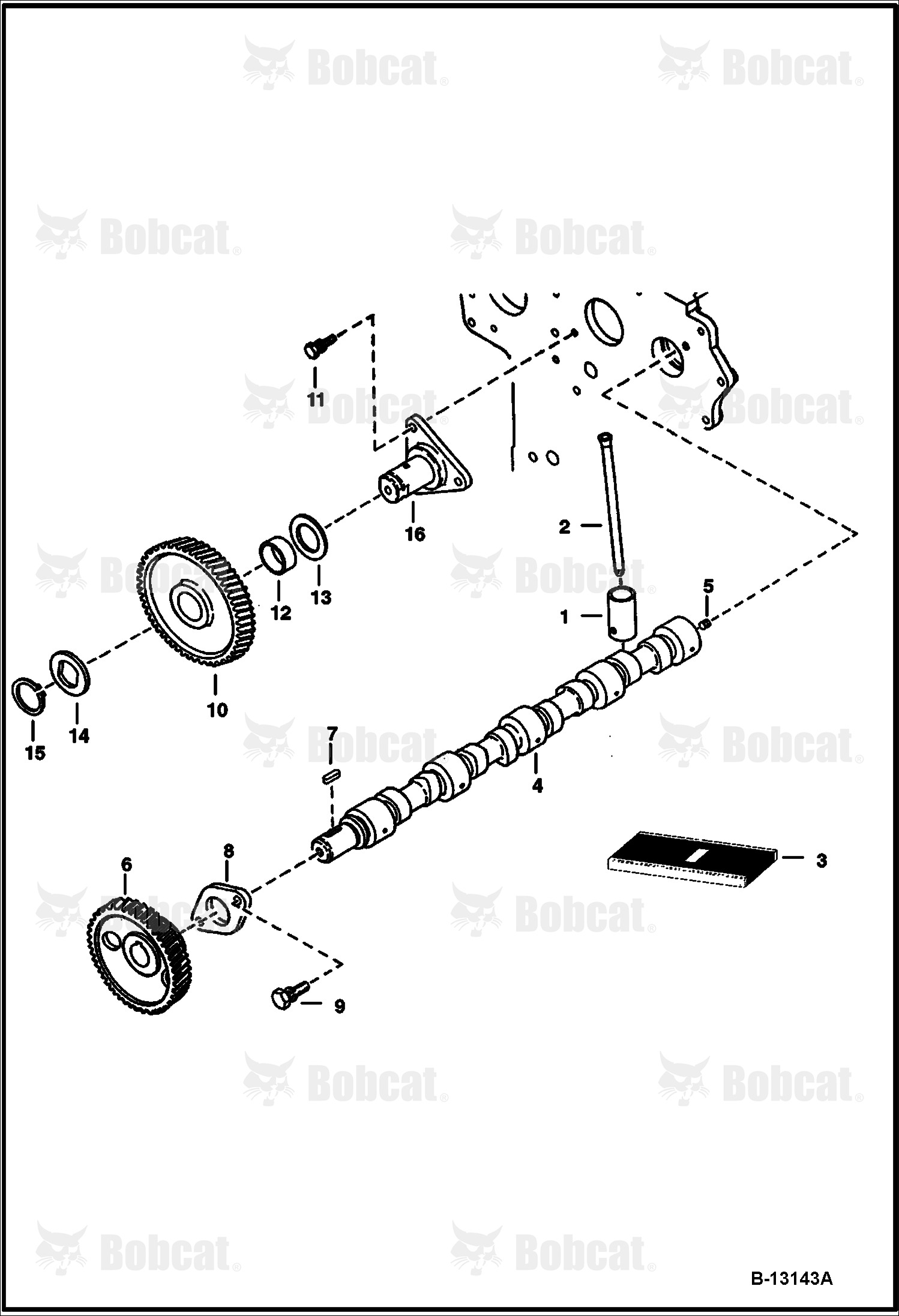 Camshaft (Kubota - V2003T)