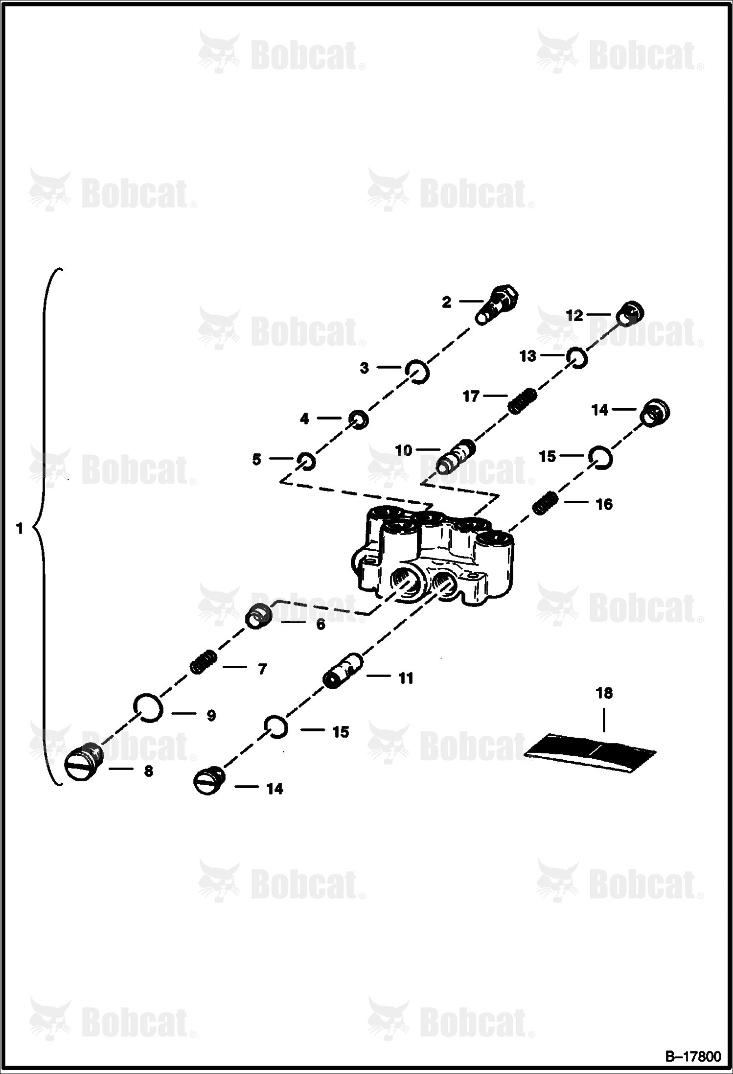 Bucket Position Valve  503311001 - 503312304