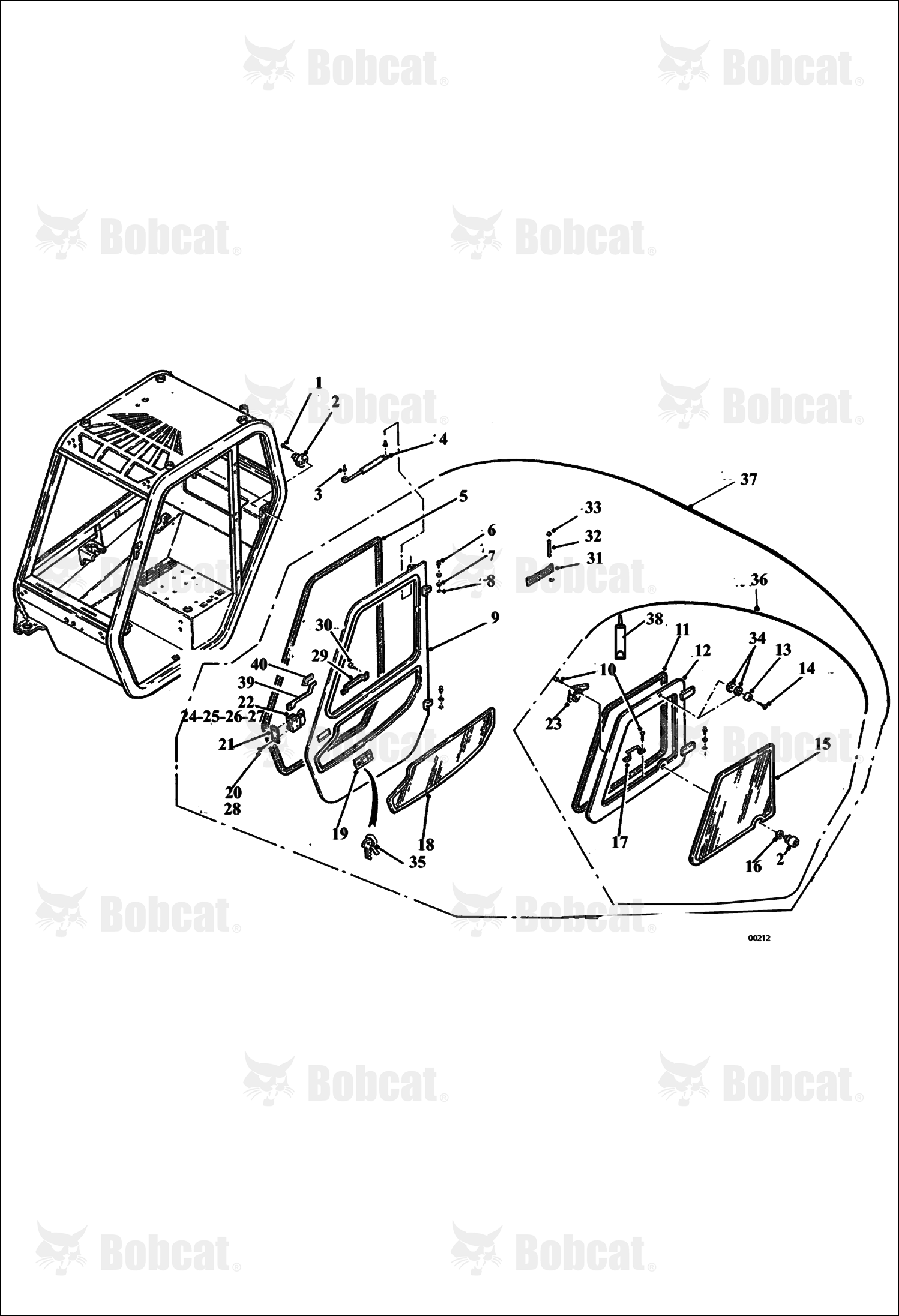 CAB - Door 367011001 - 367012517